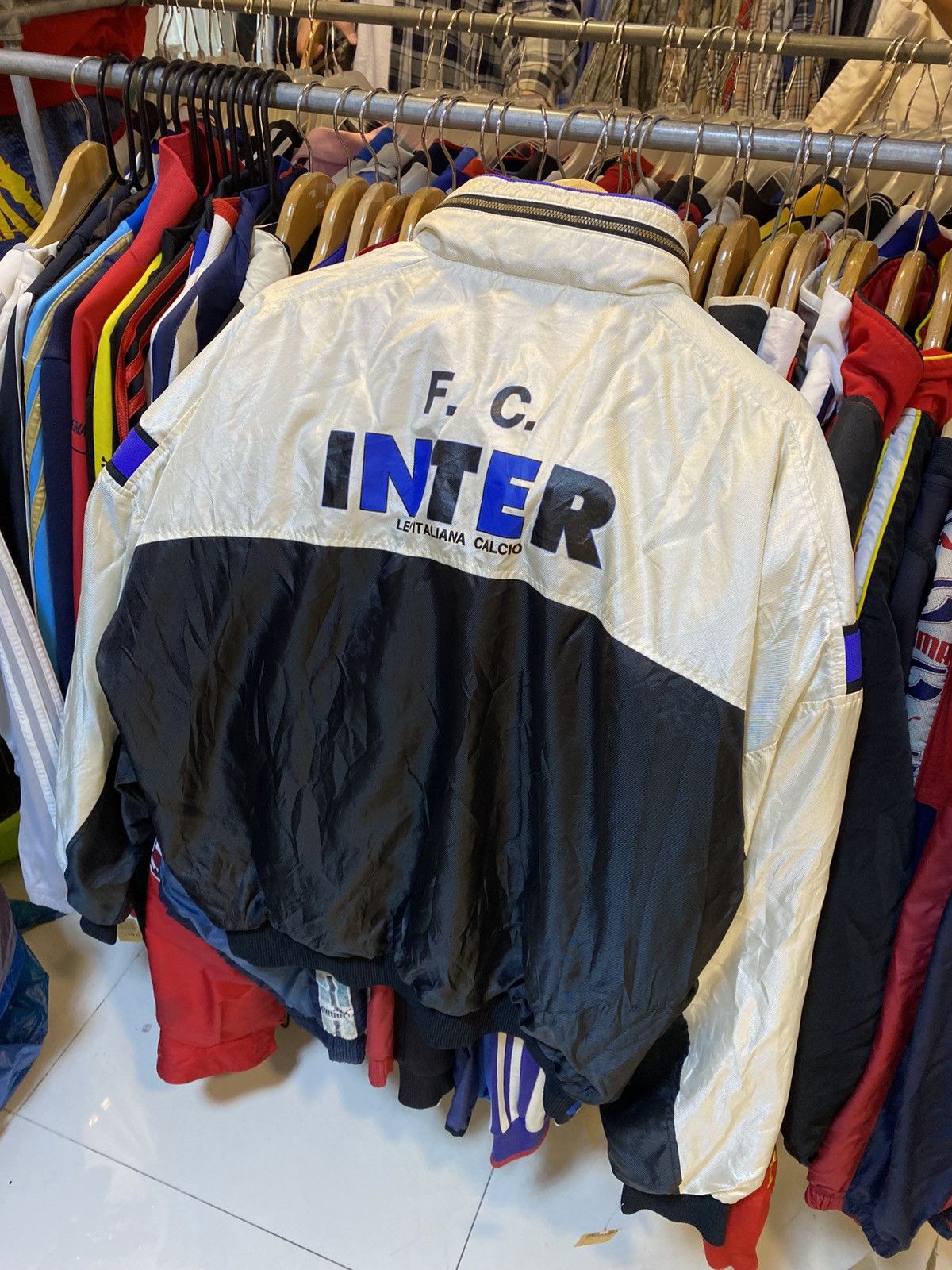 Kappa Vintage 90s Inter Milan Jacket Size US XL / EU 56 / 4 - 3 Thumbnail