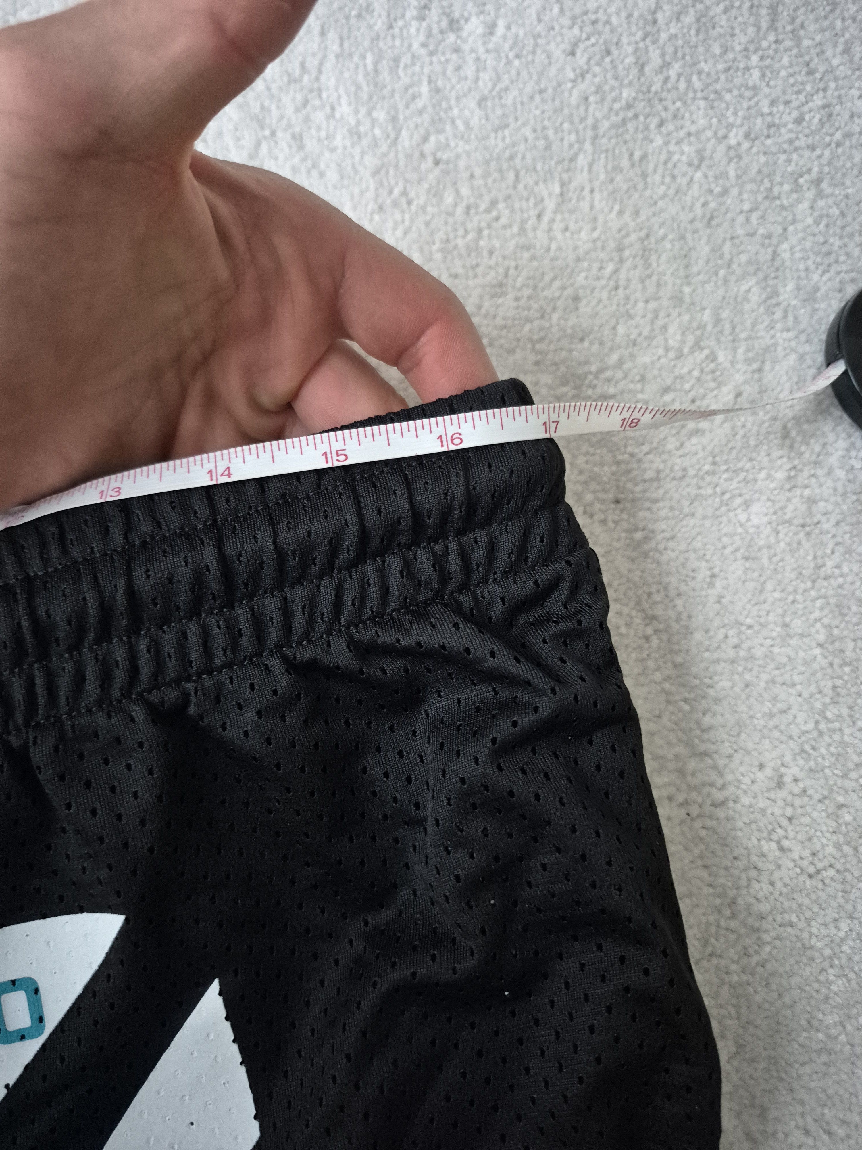 Off-White Off White Mesh Black Blue Shorts Virgil Large Size US 34 / EU 50 - 3 Thumbnail