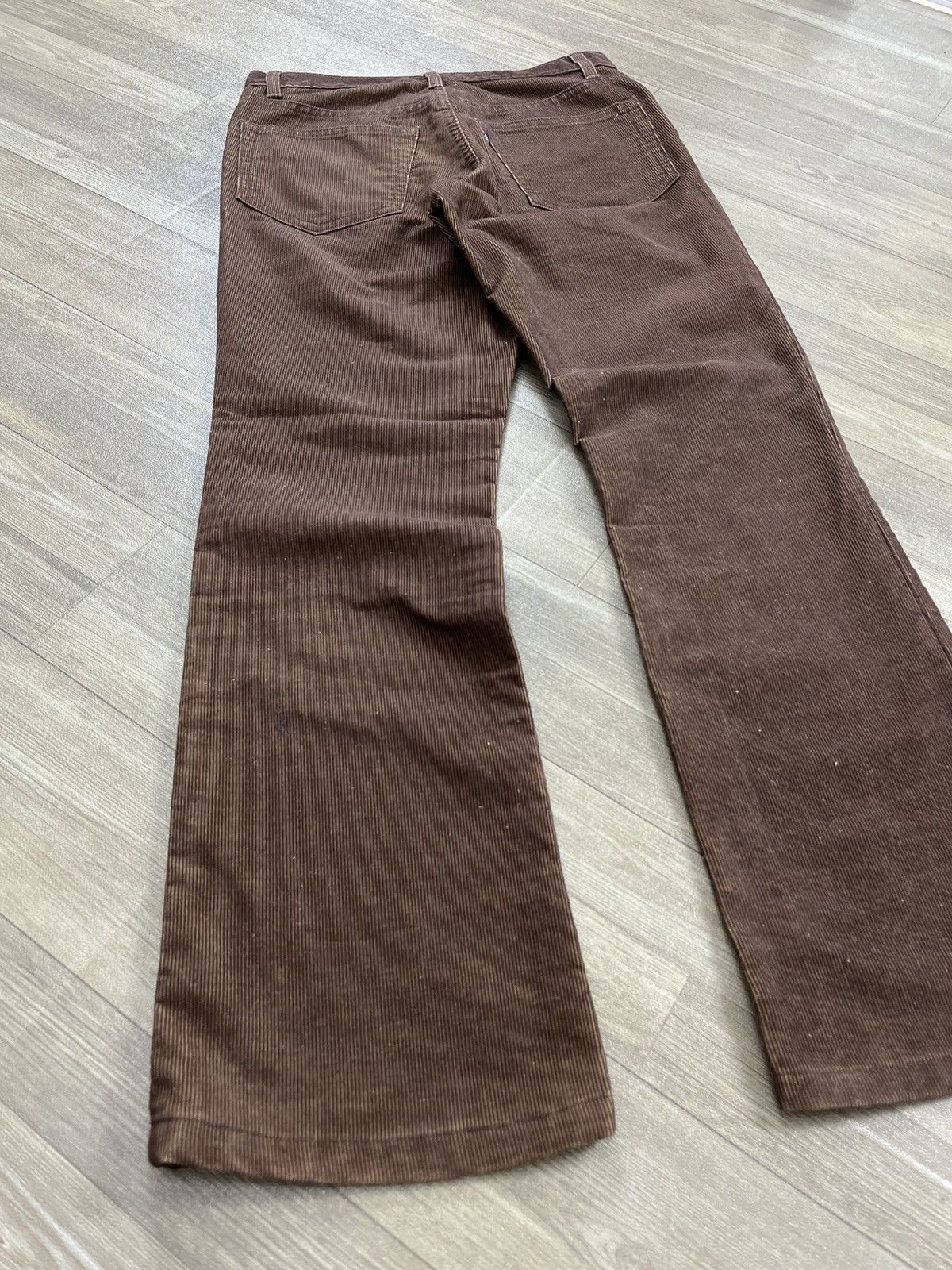 Tornado Mart 2000s Tornado Mart Japan Corduroy Flared Jeans Lgb Style Y2K Size US 27 - 15 Thumbnail