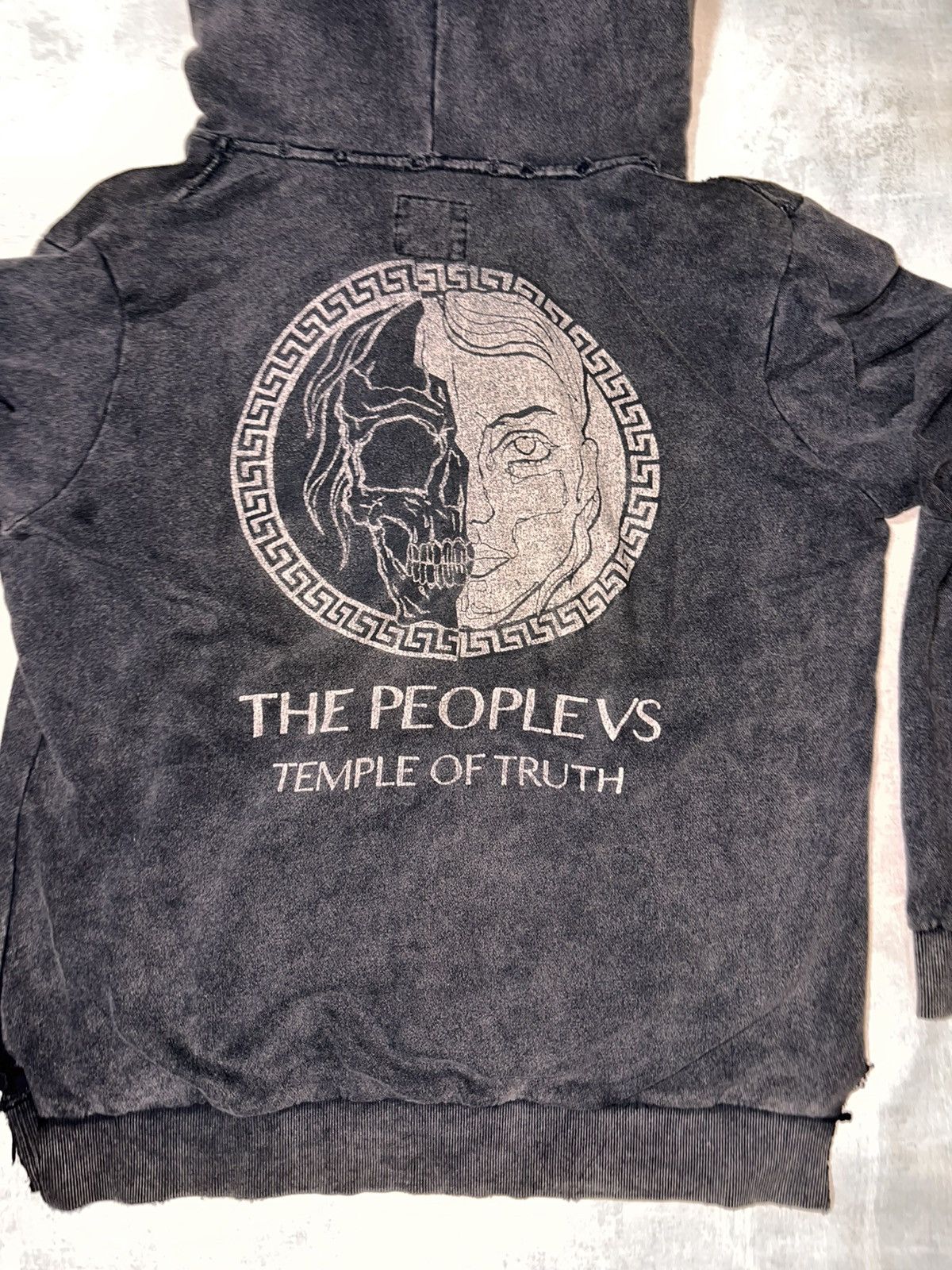 The People Vs. Custom 1/1 The People Vs Hoodie Temple Of Truth Size US L / EU 52-54 / 3 - 2 Thumbnail