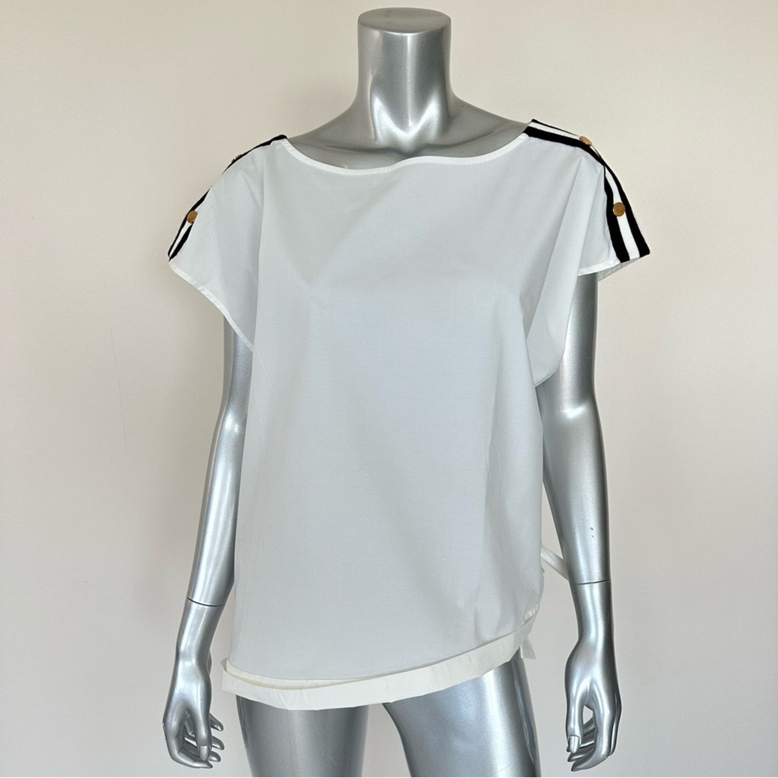 Other NWT!!! Anna Fontaine womenblouse size 44FR or XL Retail 295$ Size XL / US 12-14 / IT 48-50 - 1 Thumbnail