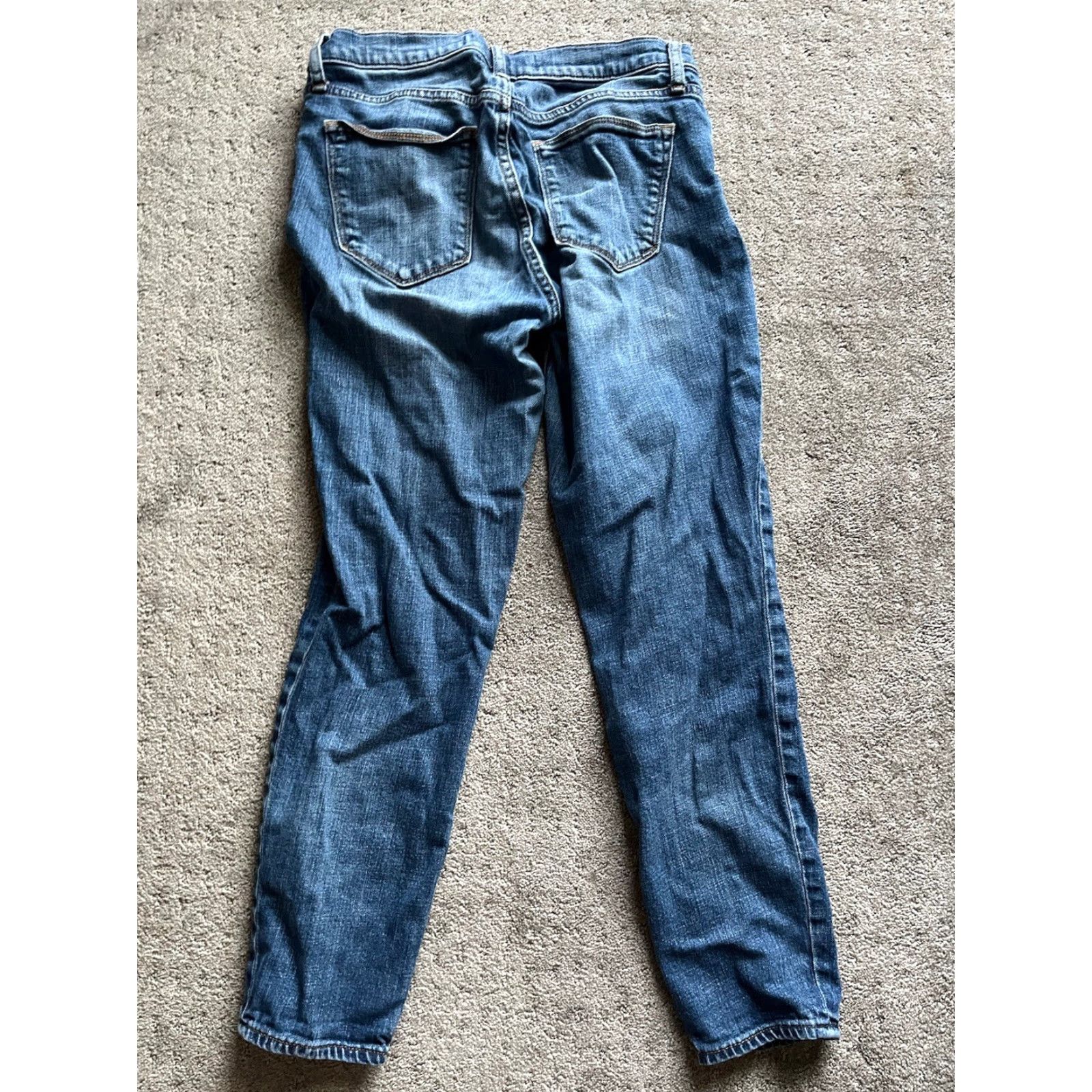 Gap Gap Jeans 27R Regular Women True Skinny Ankle Blue Wash Stretch Denim Jeans Women Slim Skinny Rise Mid -Signature? Size 27" / US 4 / IT 40 - 3 Thumbnail