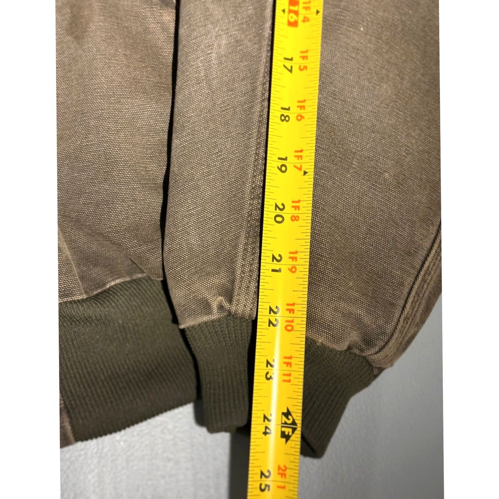 Carhartt Carhartt Jacket Mens XL Brown Duck Canvas Workwear Zip J102 TMB Santa Fe Faded Logo Size US XL / EU 56 / 4 - 6 Thumbnail