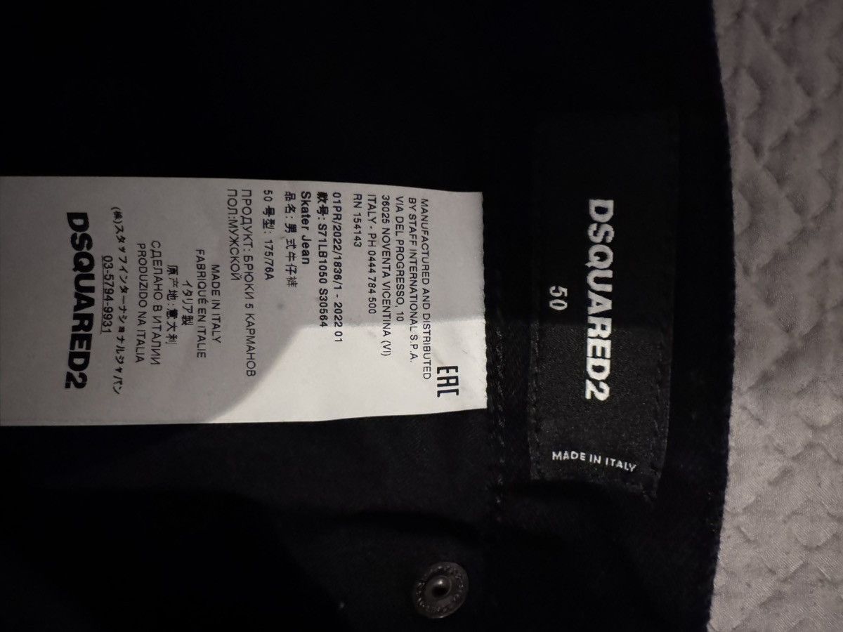 Dsquared2 DSQUARED2 low-rise skinny jeans Size US 34 / EU 50 - 2 Thumbnail