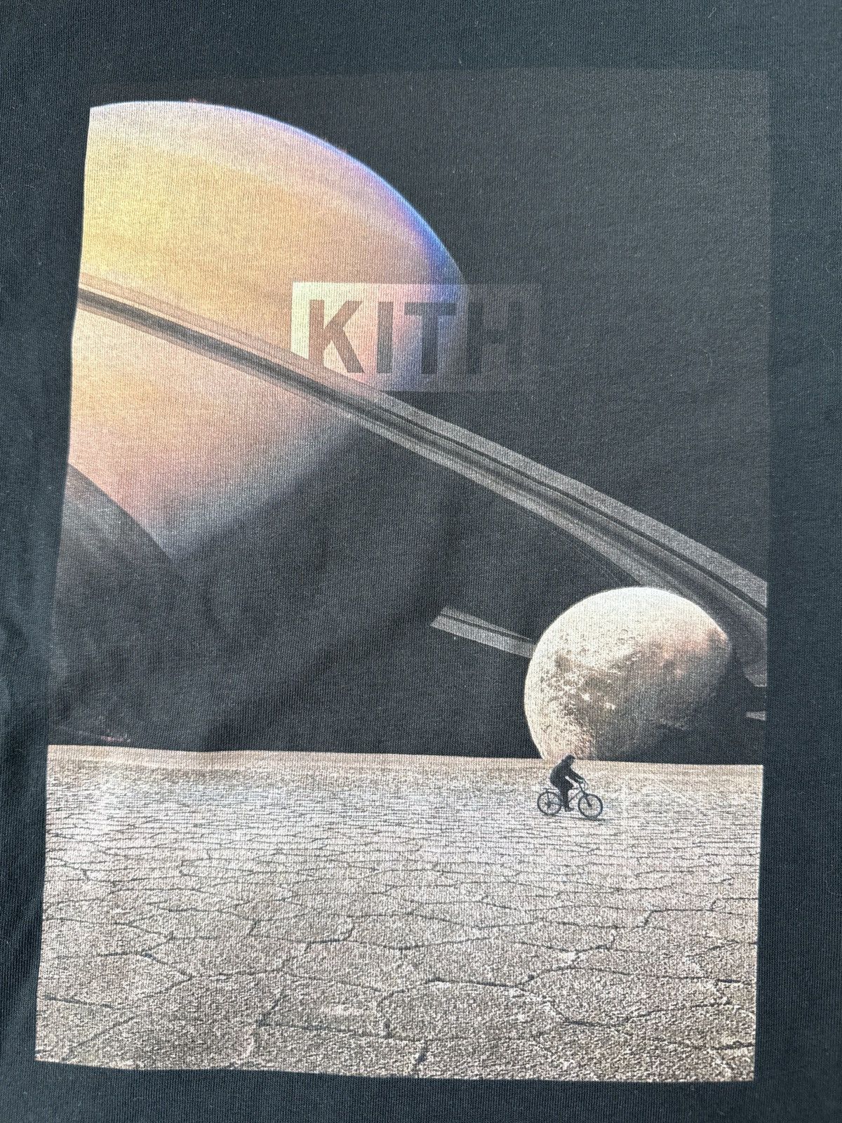 Kith Kith Tom Fabia Just A Moment Tee Black Size Medium Size US M / EU 48-50 / 2 - 2 Thumbnail
