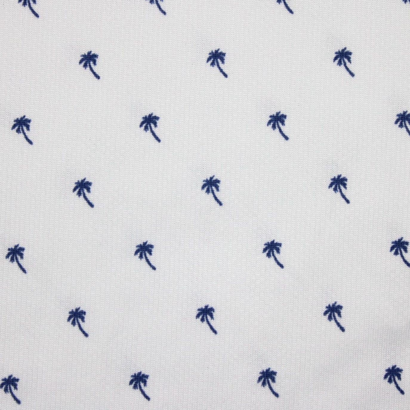 Vintage Kilburne & Finch Polo Shirt Mens 5XL White/Blue Palm Tree All Over Print NWT AOP Shirt Size US XXL / EU 58 / 5 - 6 Thumbnail