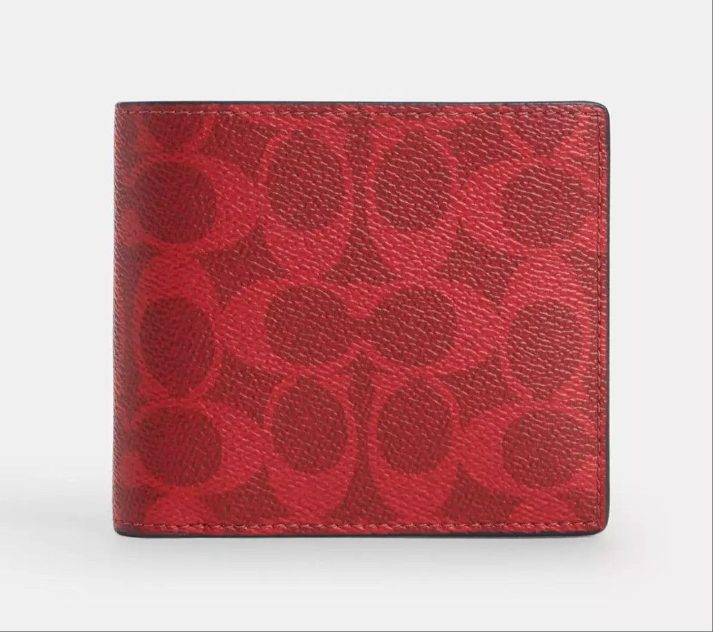 Coach 3 In 1 Wallet In Signature Canvas CW380 Size ONE SIZE - 6 Thumbnail