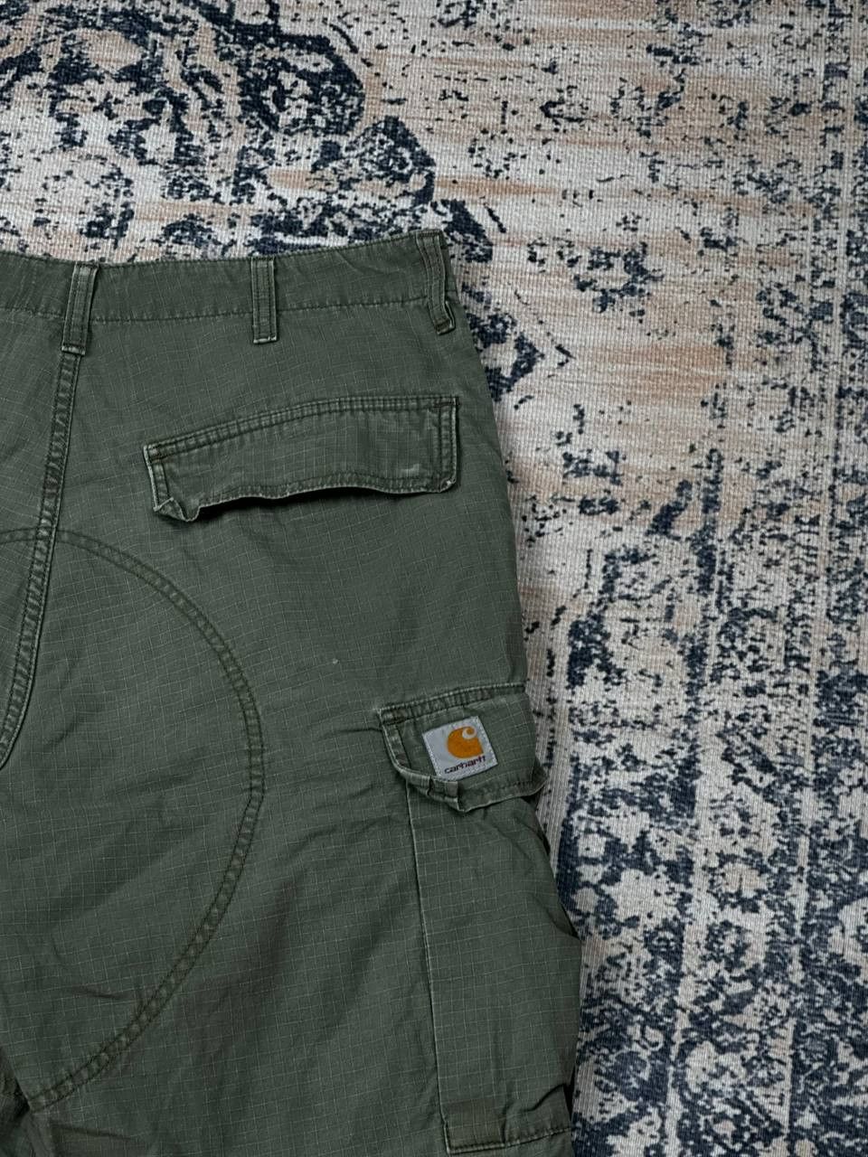 Carhartt Vintage Carhartt Distressed Khaki Short Size US 32 / EU 48 - 12 Thumbnail
