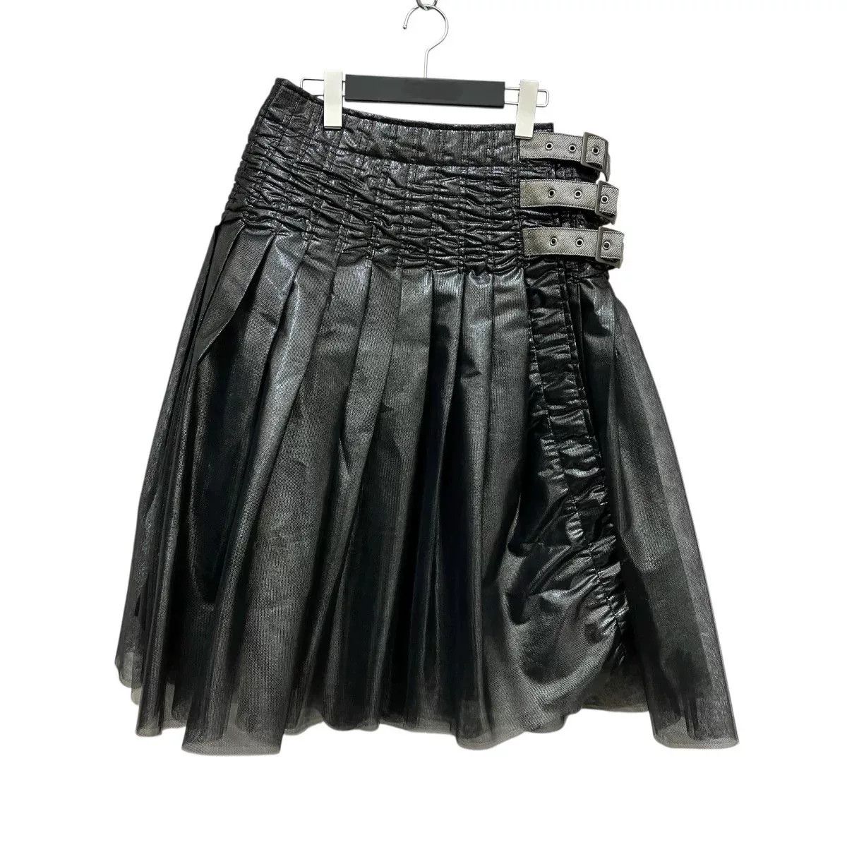 Junya Watanabe junya watanabe black pleated skirt Size US 27 - 1 Thumbnail