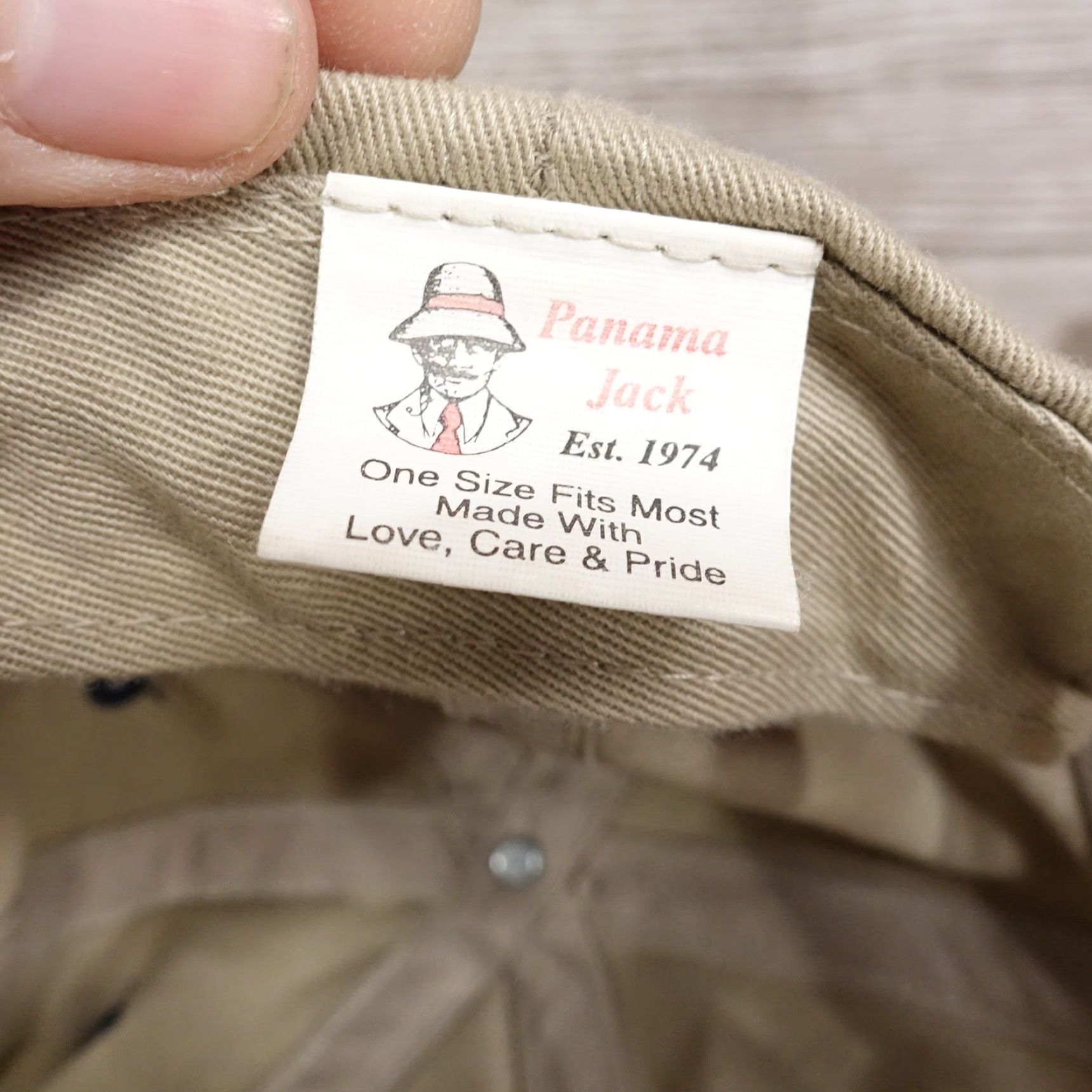 Panama Jack PANAMA JACK BASEBALL CAP ADJUSTABLE TAN BEIGE UNISEX ADULTS Size ONE SIZE - 8 Thumbnail