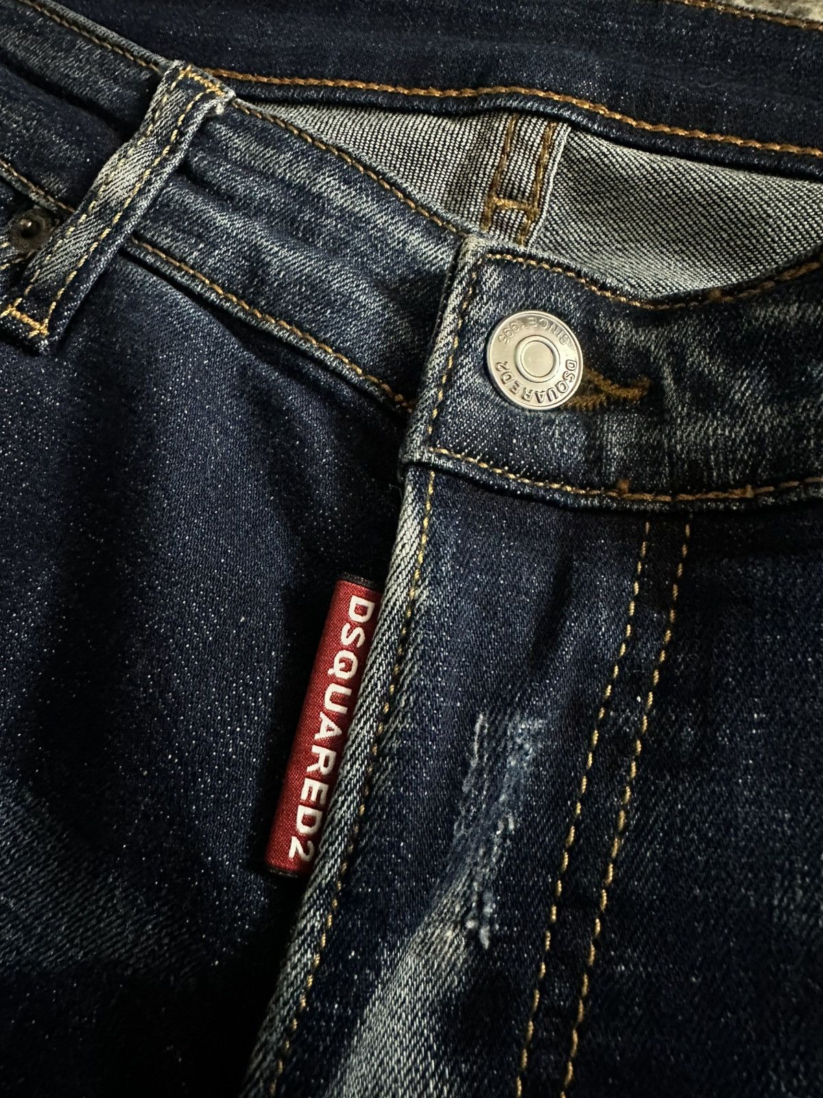Dsquared2 Dsquared2 DS2 Luxury Denim Jeans Made in Italy Pants Rare Size US 36 / EU 52 - 6 Thumbnail