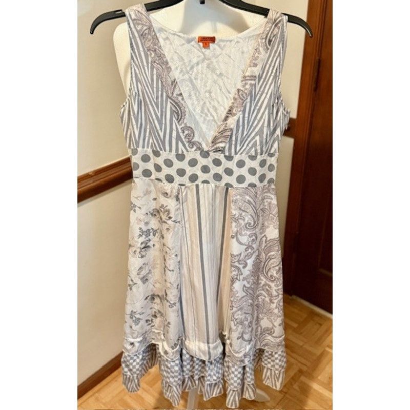 Chan Luu Chan Luu Patchwork Boho Dress S Handmade India Flowy Summer Size S / US 4 / IT 40 - 6 Thumbnail