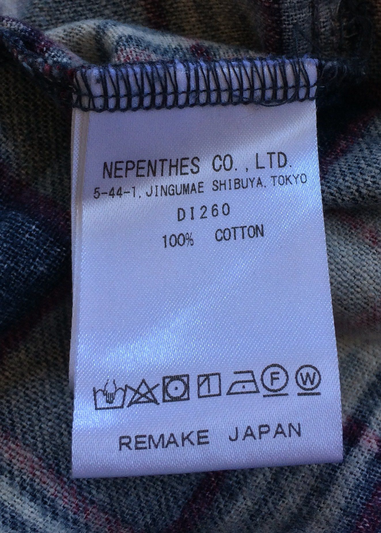Needles Rebuild by Needles 7 Cut Flannel Size US M / EU 48-50 / 2 - 7 Thumbnail