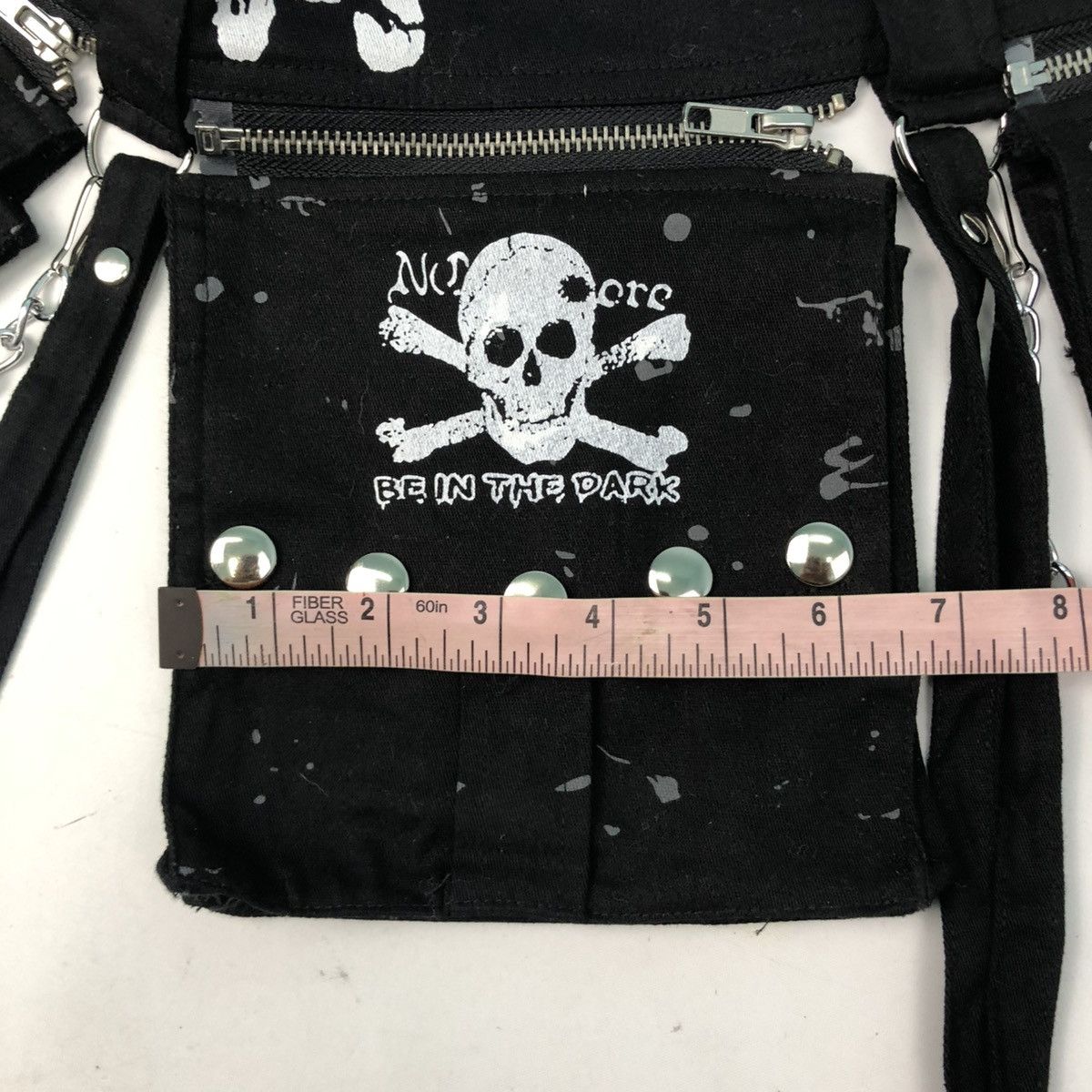Japanese Brand ‼️YES‼️ RARE BLOOD STORM SKULLS WAIST BAG Size ONE SIZE - 8 Thumbnail