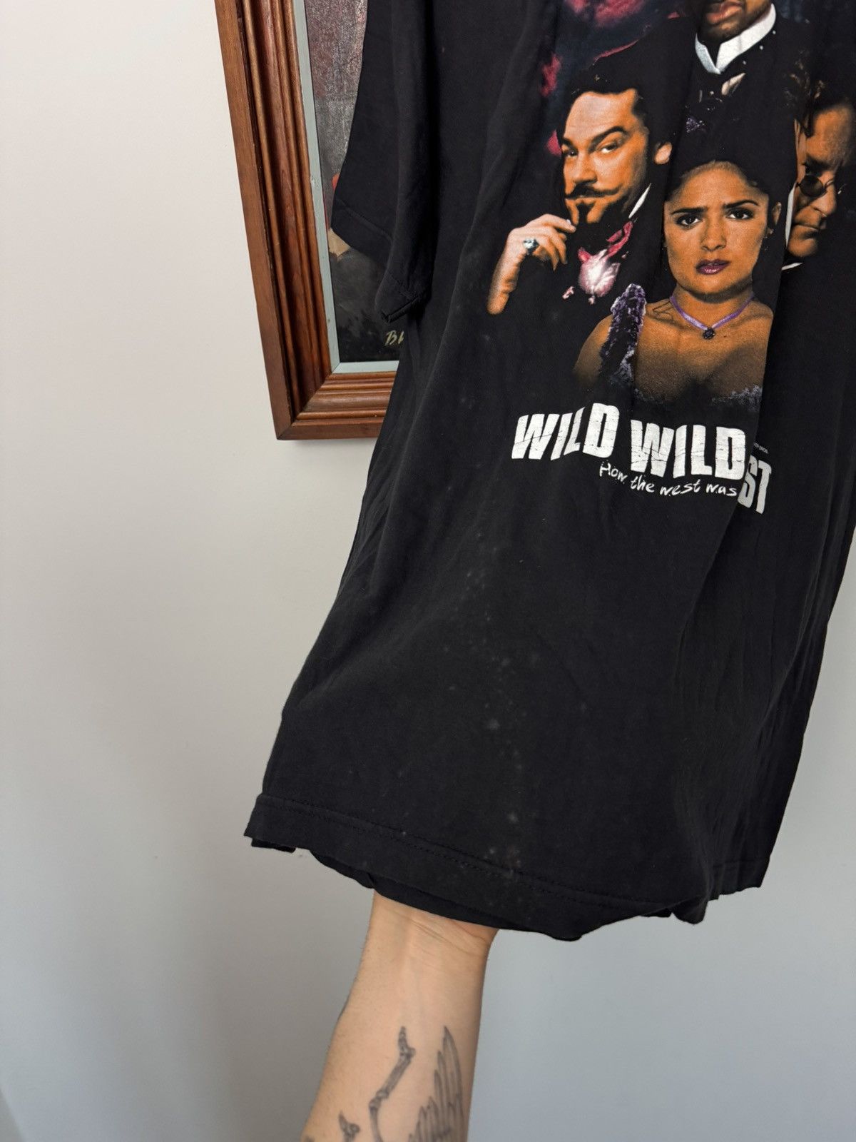 Vintage 1999 Og License Wild Wild West Movie Promo TShirt Will Smith Size US L / EU 52-54 / 3 - 3 Thumbnail