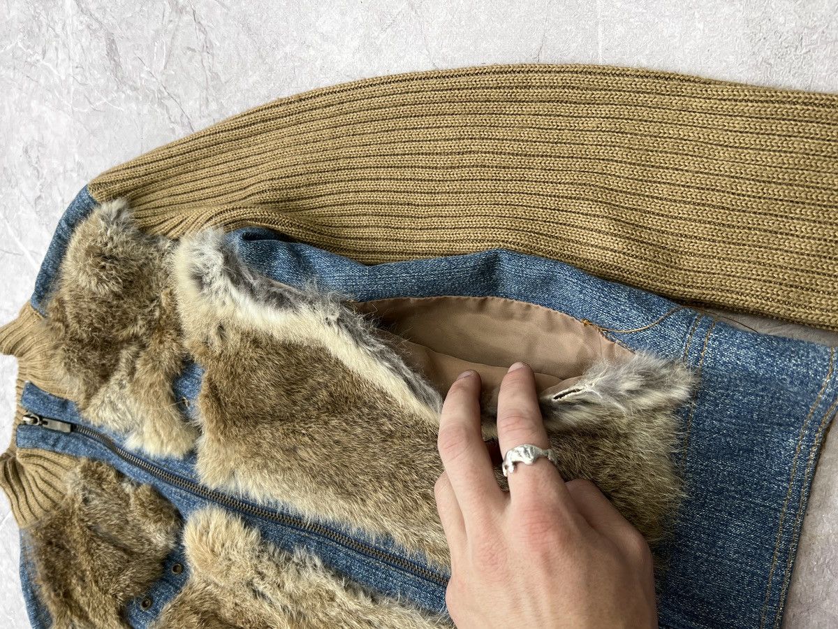 Hysteric Glamour × If Six Was Nine × Le Grande Bleu (L.G.B.) Vintage fur legrandebleu style zip cotton sweater hood Size S / US 4 / IT 40 - 6 Thumbnail