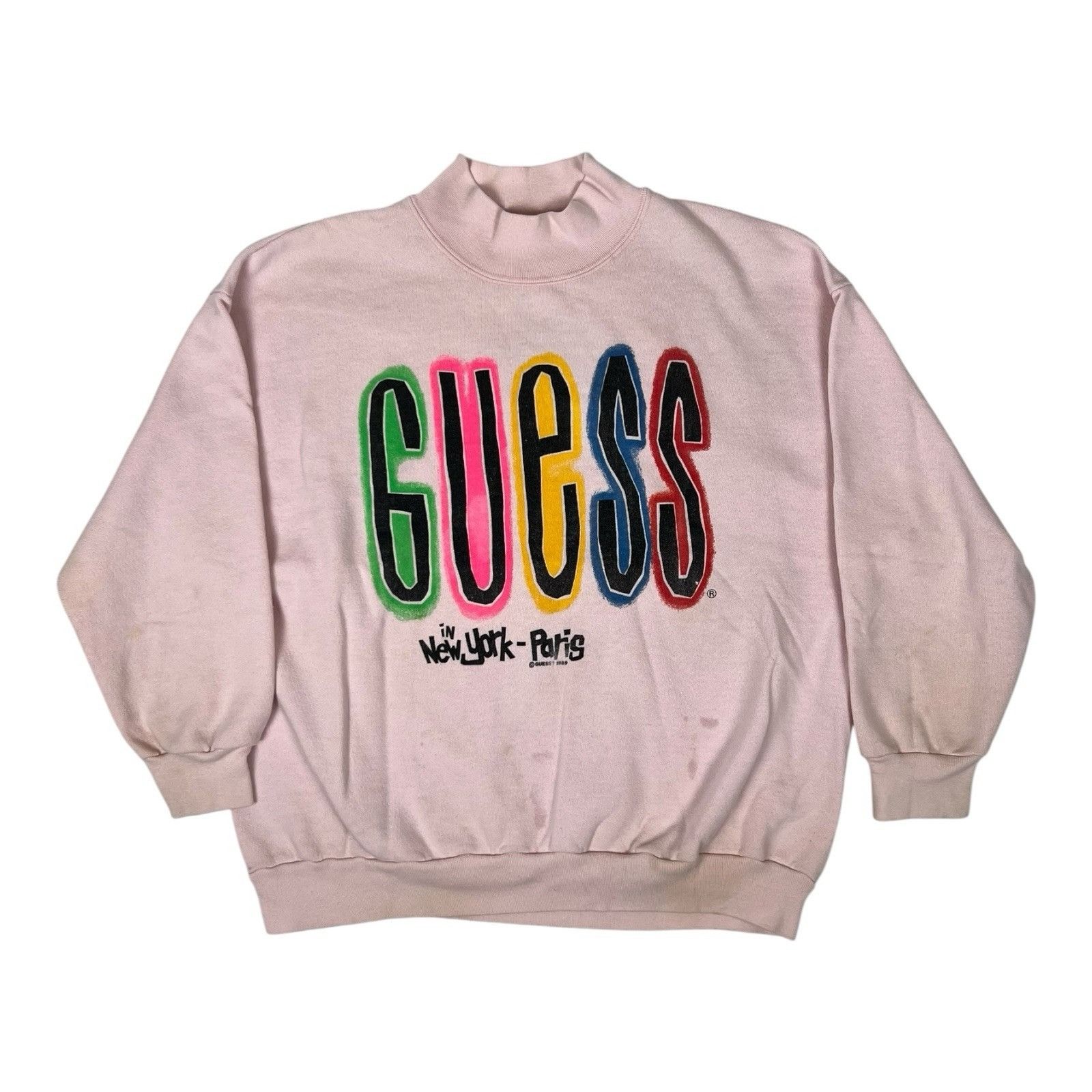 Guess Vintage Guess Jeans Marciano USA 1989 Crewneck Sweatshirt OS Size ONE SIZE - 1 Thumbnail