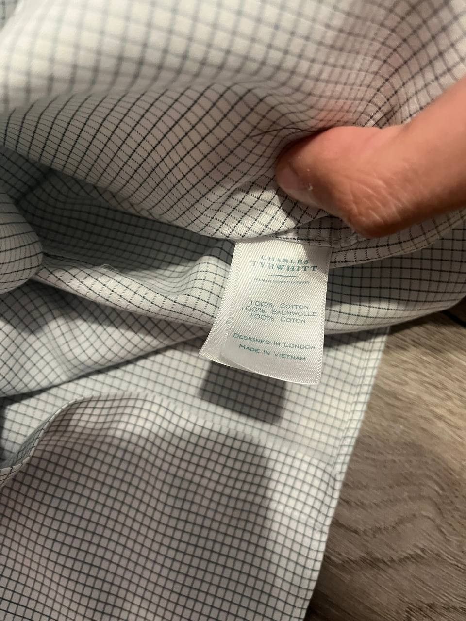 Charles Tyrwhitt charles tyrwhitt shirt 16.5 35 slim Size US L / EU 52-54 / 3 - 6 Thumbnail