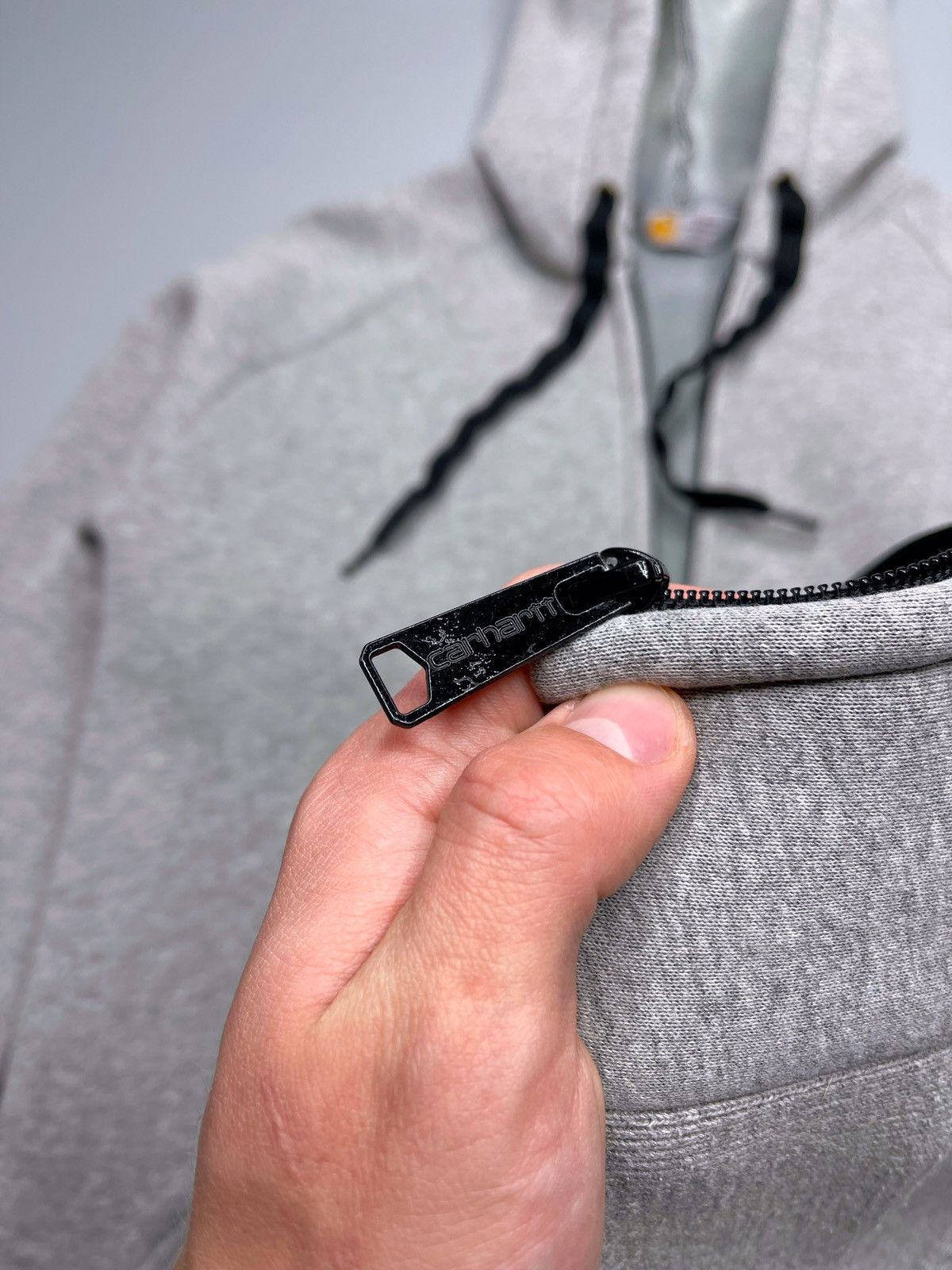 Carhartt × Vintage Vintage Y2k Carhartt Zip Up Jacket Hoodie Size US S / EU 44-46 / 1 - 12 Thumbnail