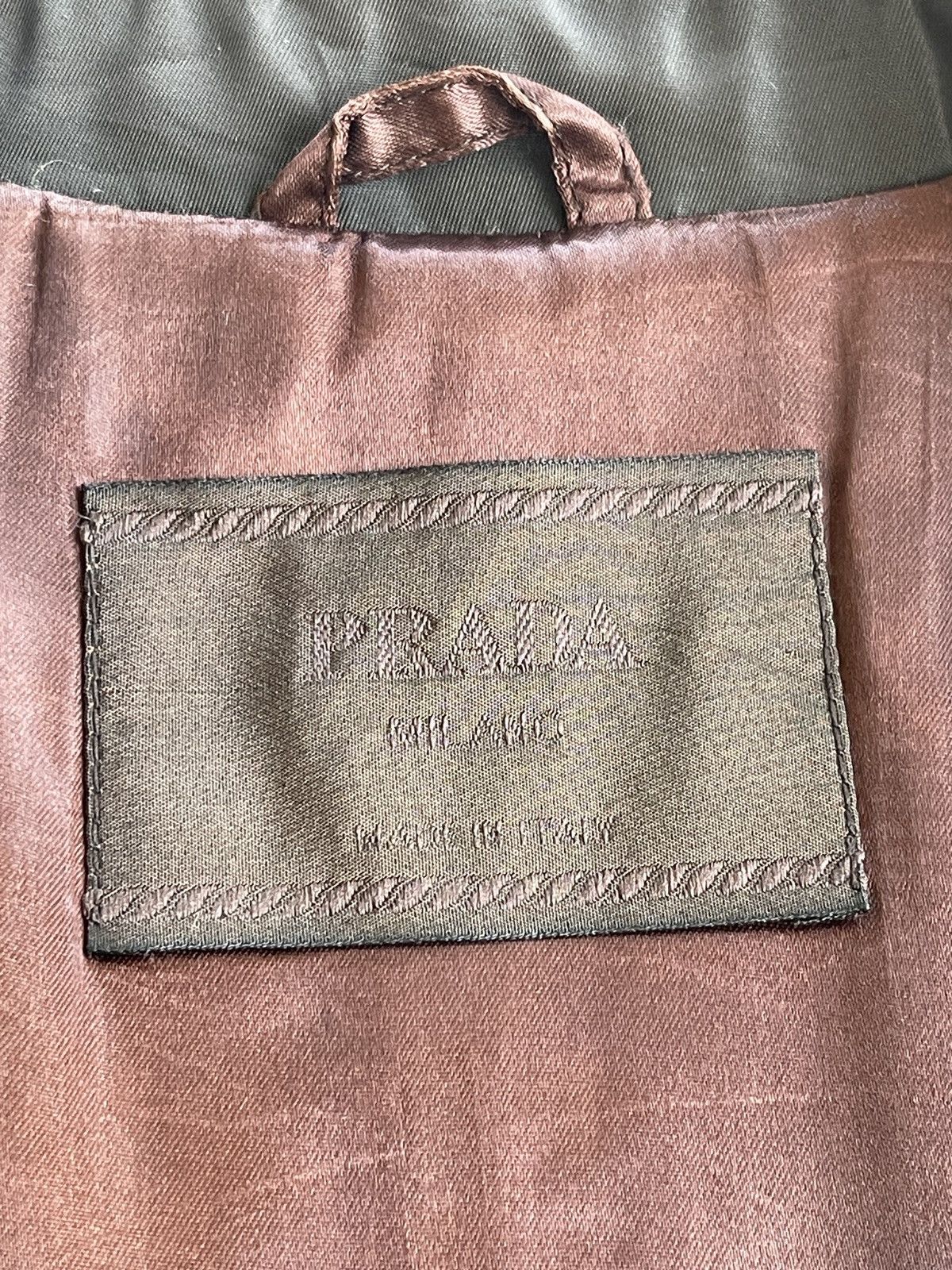 Prada Vintage Prada Belted Nylon Jacket Size US M / EU 48-50 / 2 - 11 Thumbnail