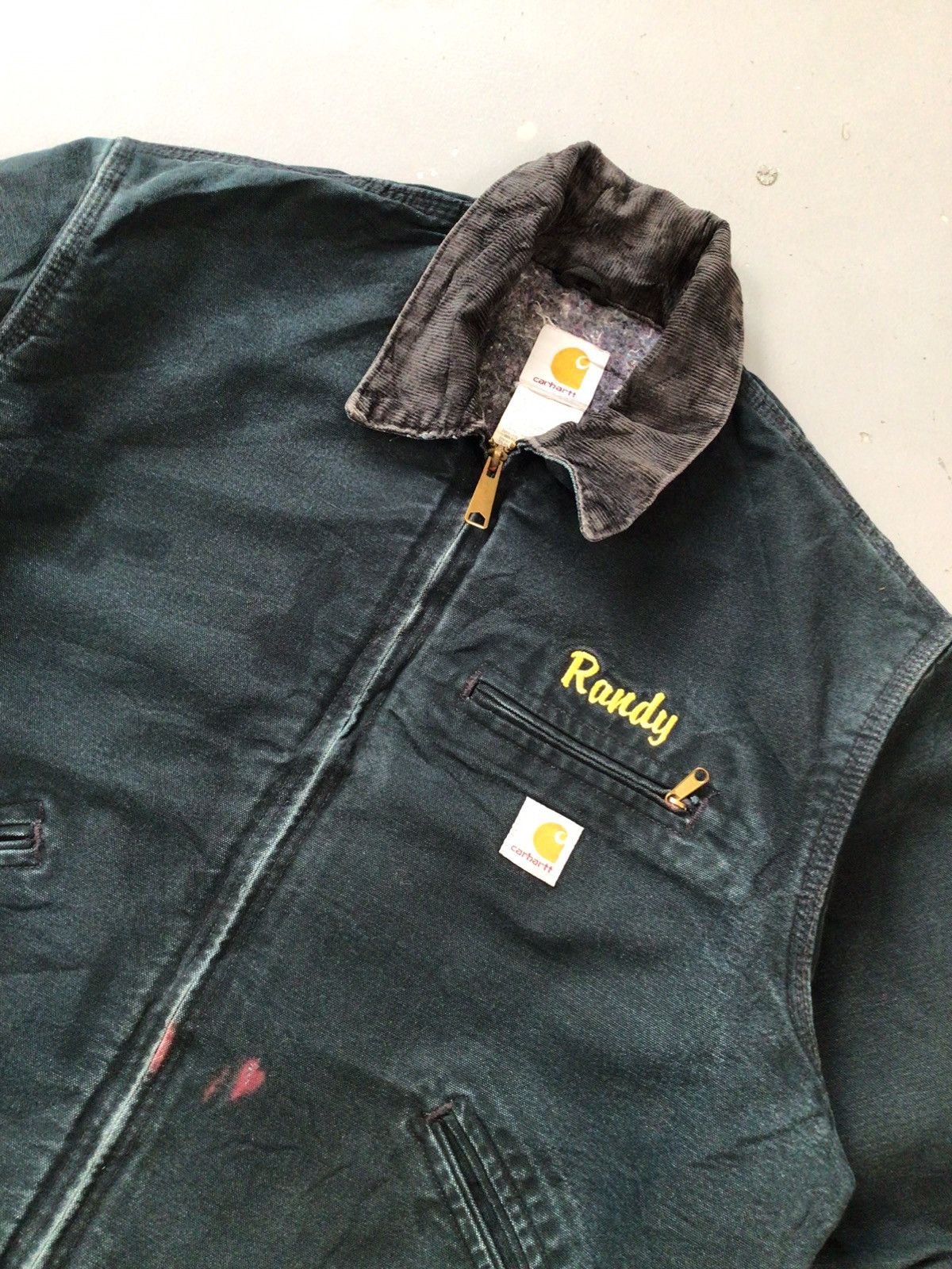 Carhartt × Vintage Vintage Carhartt j01blk Detroit blanket line jacket Size US M / EU 48-50 / 2 - 5 Thumbnail