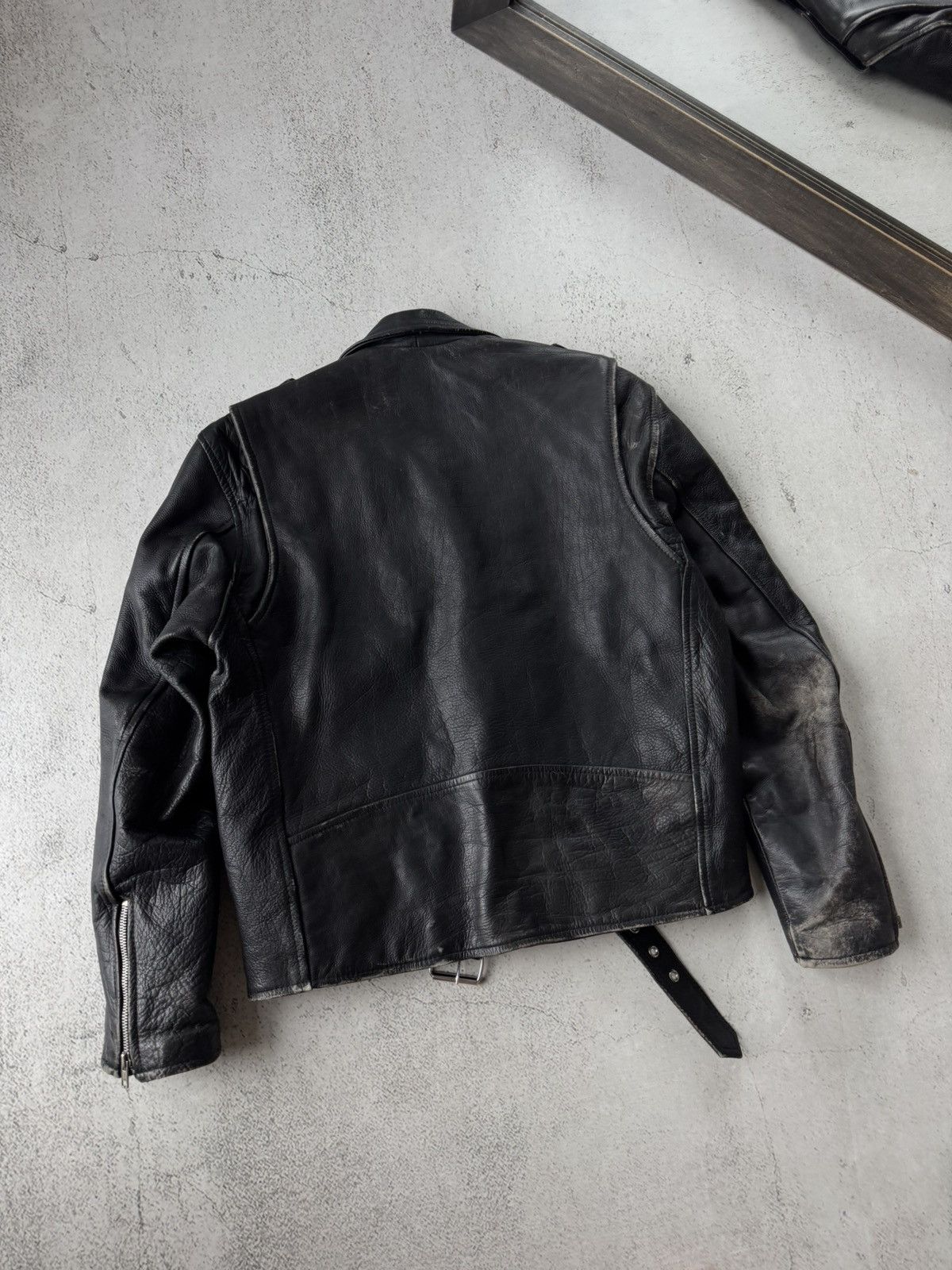 Genuine Leather Real Leather 42 Italy Black Jacket Size US M / EU 48-50 / 2 - 8 Thumbnail