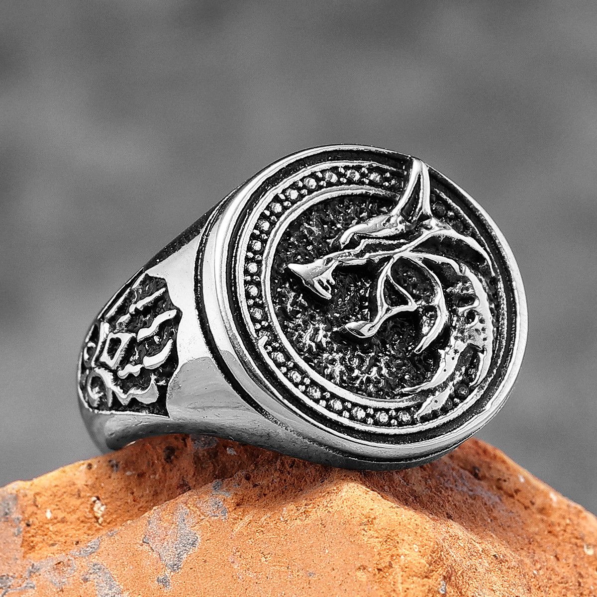 Other Wolf Paw Stainless Steel Ring Size ONE SIZE - 6 Thumbnail