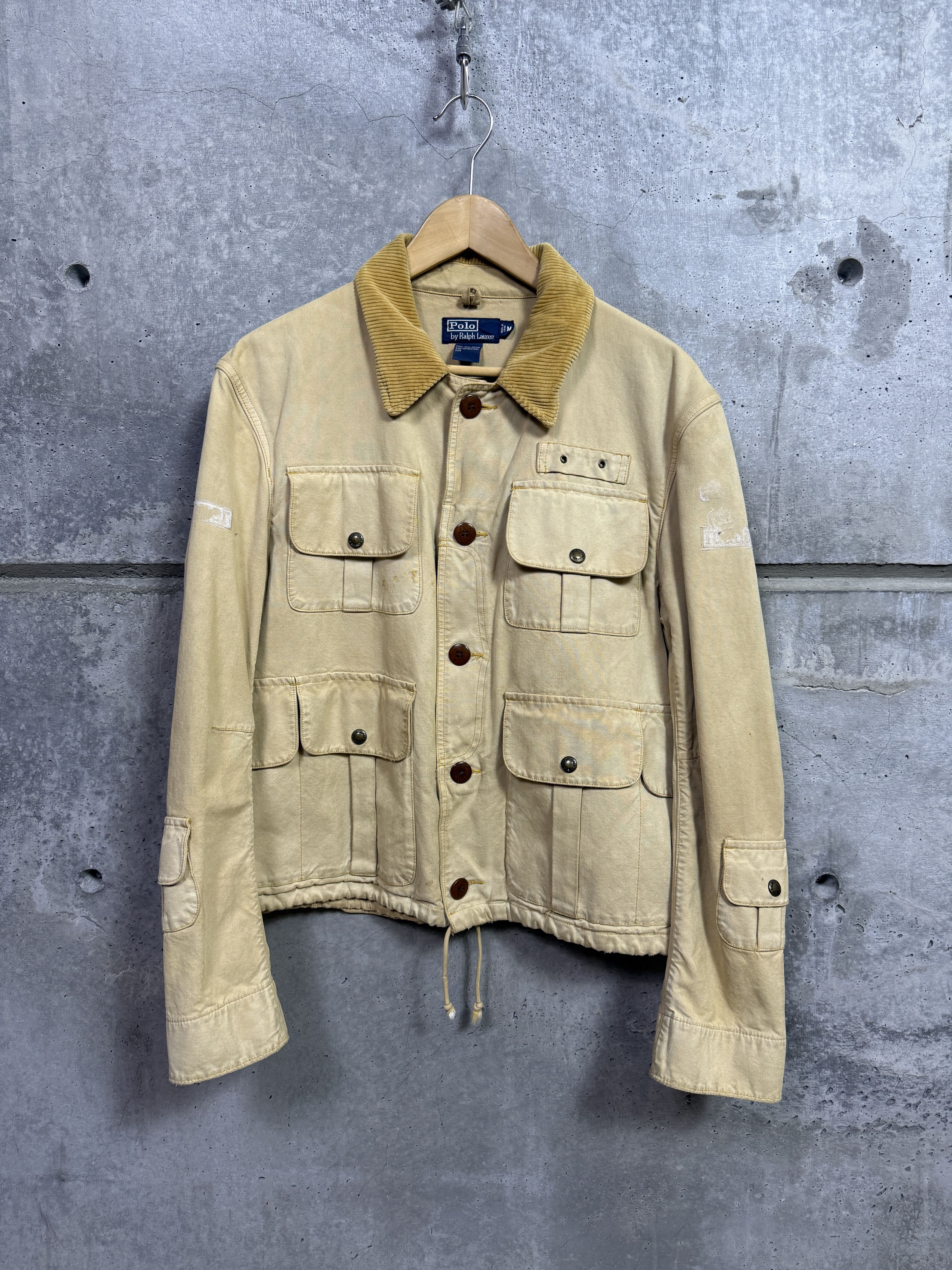 Polo Ralph Lauren Rare Polo Ralph Lauren Tan Hunting Fishing Jacket Size US M / EU 48-50 / 2 - 1 Thumbnail