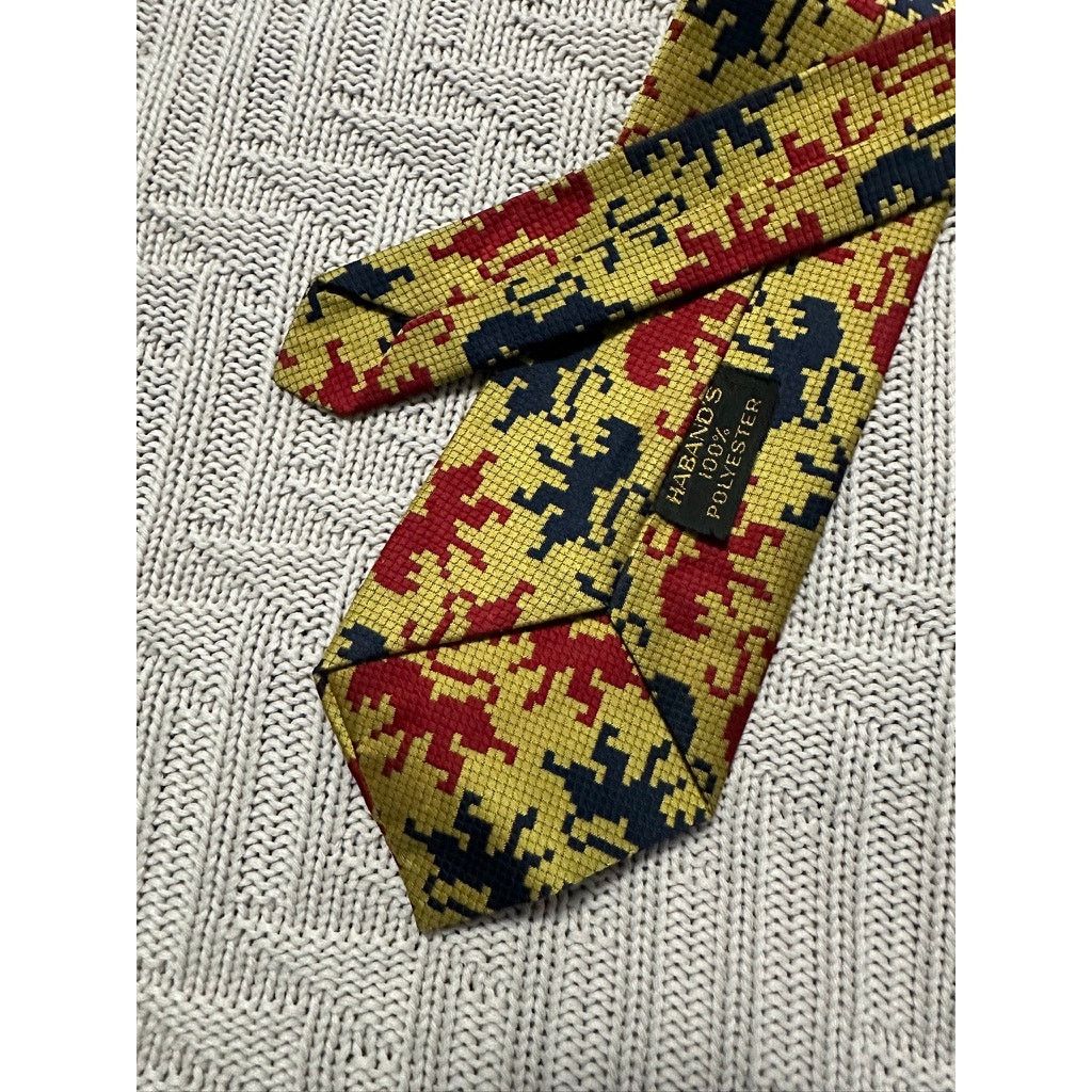 Vintage Vintage 70s Habands lion polyester tie Size ONE SIZE - 3 Thumbnail