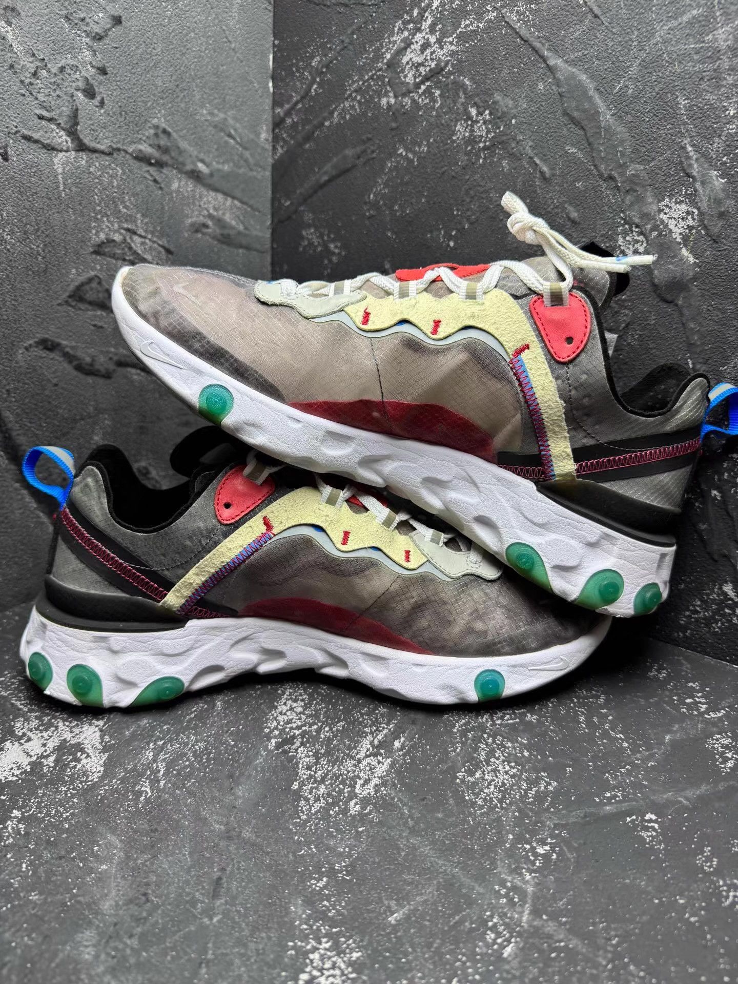 Nike Nike React 87 Undercover Grey Blue Q10 Size US 10 / EU 43 - 5 Thumbnail