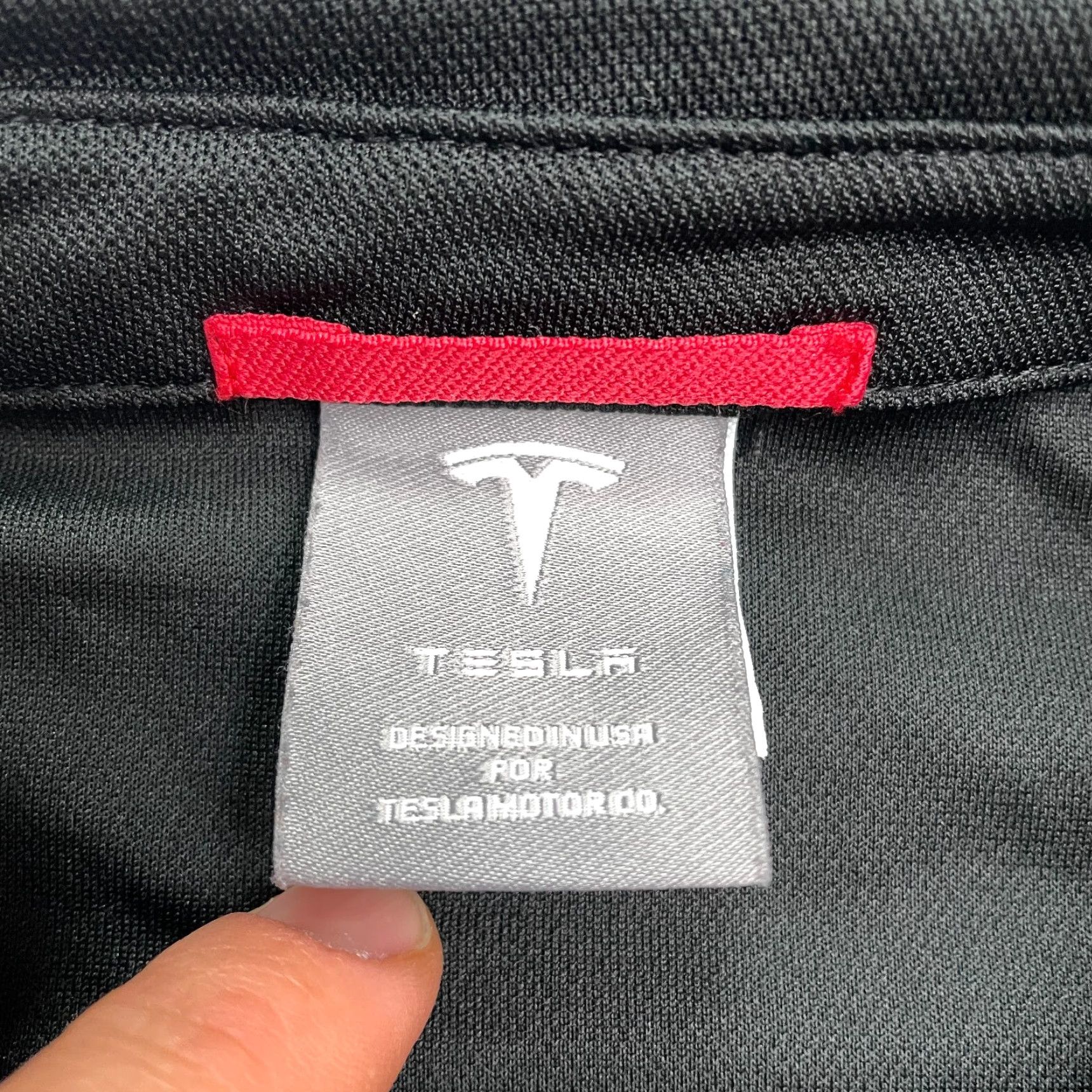 Vintage Tesla Polo Shirt Womens Large Black Polo Size L / US 10 / IT 46 - 4 Thumbnail