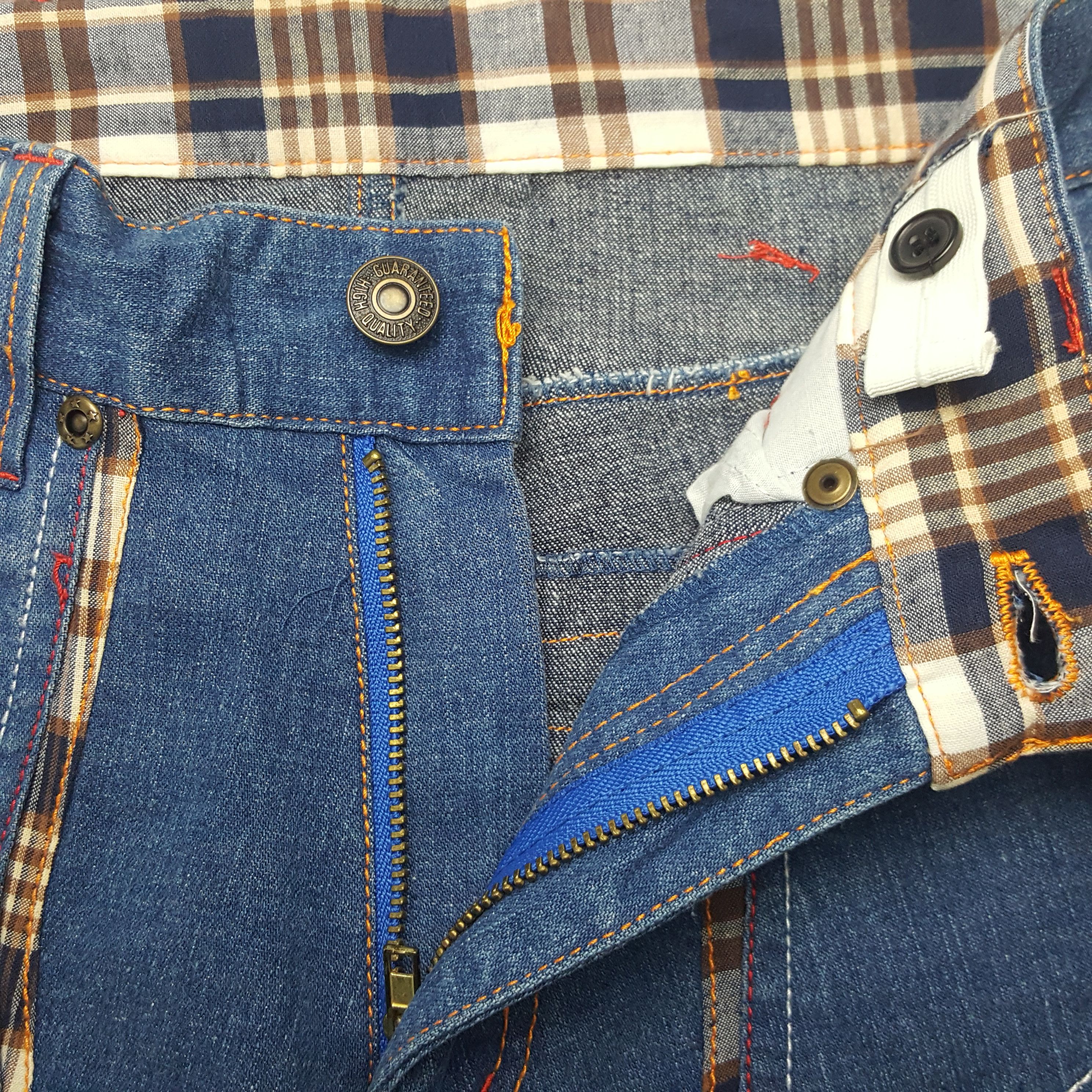 Designer × Japanese Brand × Vintage Vintage XYZ Guaranteed Skull Denim Jeans Size US 26 / EU 42 - 12 Thumbnail
