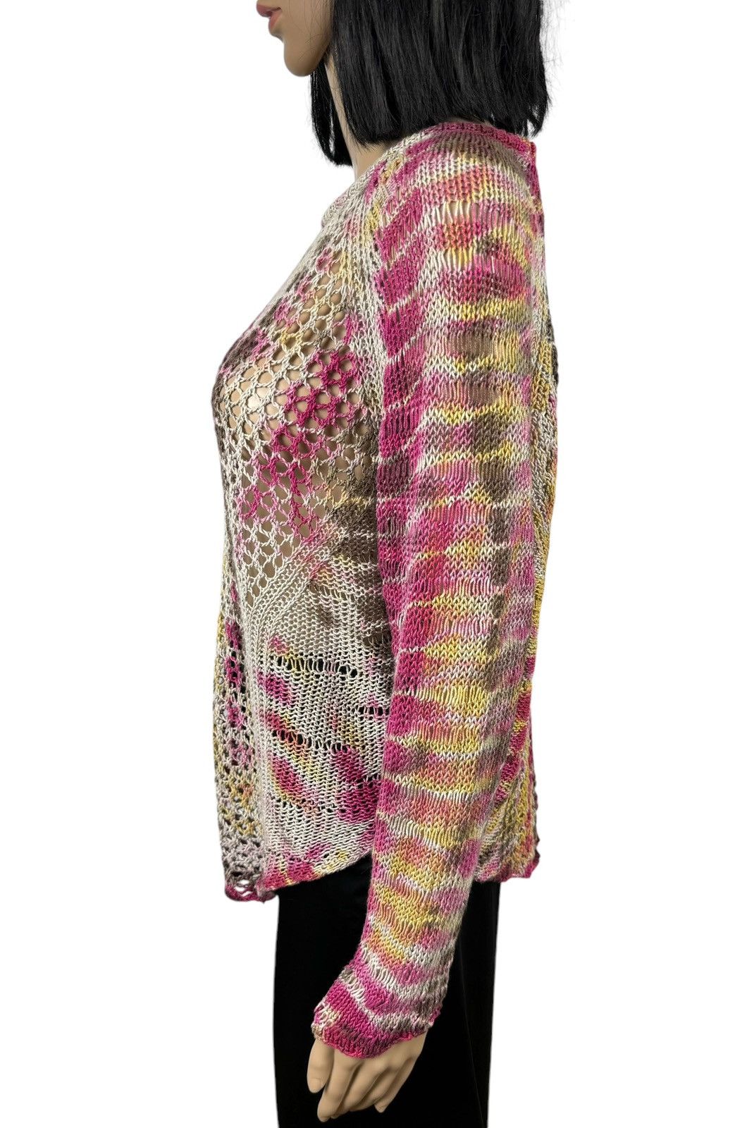Zadig & Voltaire Zadig & Voltaire Linen Knit Mesh Jumper Multicolor size S Size S / US 4 / IT 40 - 5 Thumbnail