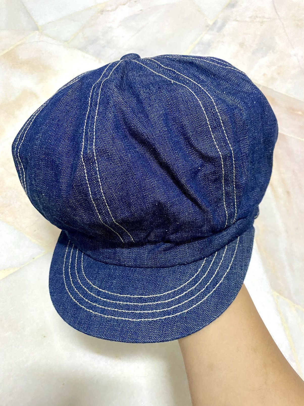Neighborhood Neighborhood Blue denim newboys cap Size ONE SIZE - 4 Thumbnail