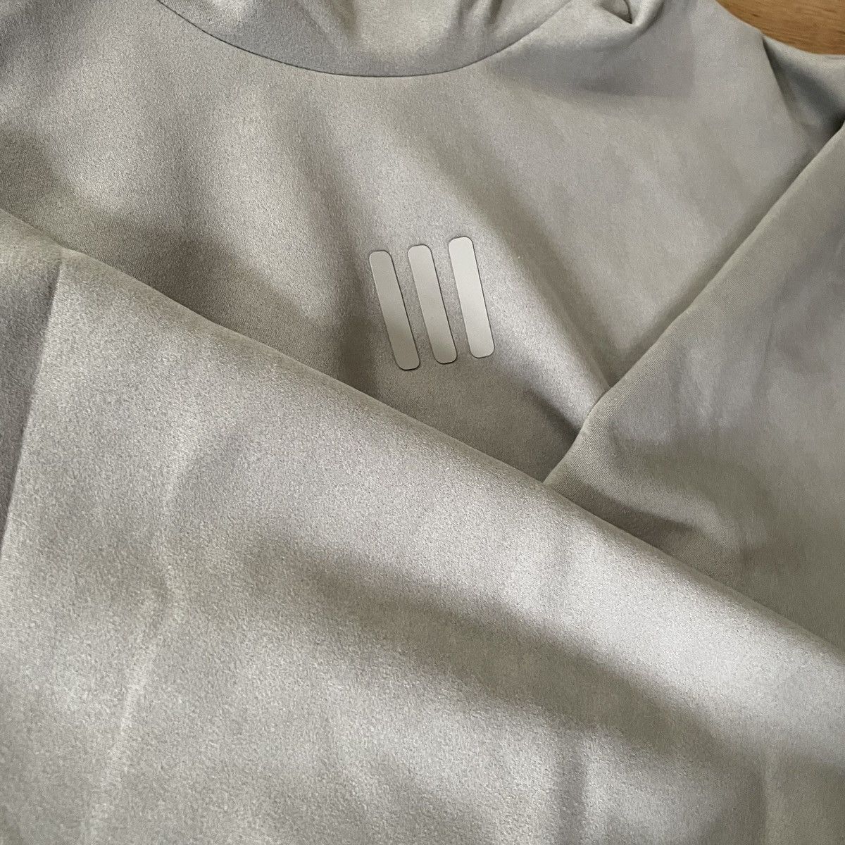 Fear of God Adidas Fear of God Athletics Suede Fleece Hoodie in Clay Size US XL / EU 56 / 4 - 2 Thumbnail