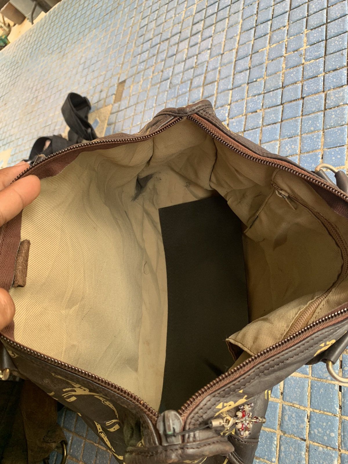 Longchamp × Vintage Vintage longchamp handle bag Size ONE SIZE - 9 Thumbnail