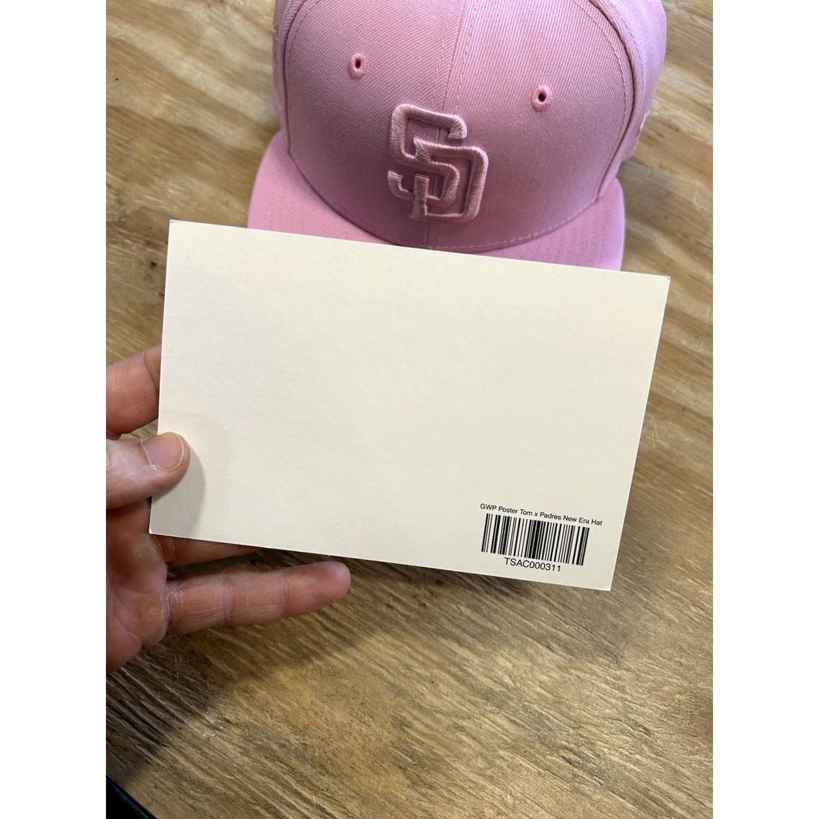 New Era VINTAGE San Diego Padres To The Stars Hat Tom Delonge MLB Flat Brim Sz 7 1/8 SOLD OUT Size ONE SIZE - 3 Thumbnail