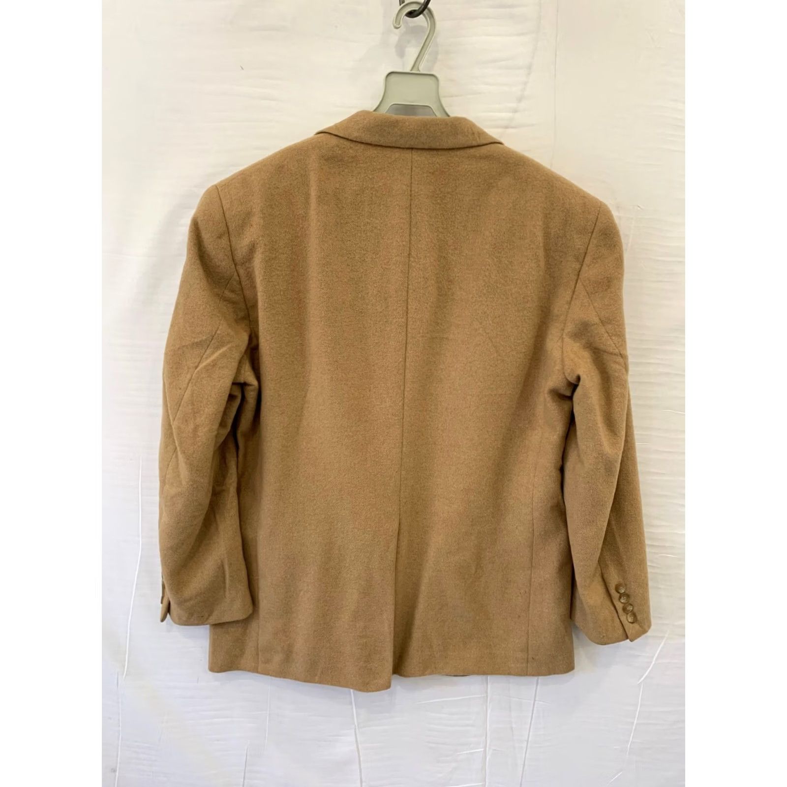 Ralph Lauren VINTAGE Polo Ralph Lauren Blazer Shirt 42R Made in USA Camel Hair Tan Brown Mens USA 2 Piece Notch Lapel 100% Camel Hair Size US XL / EU 56 / 4 - 2 Thumbnail