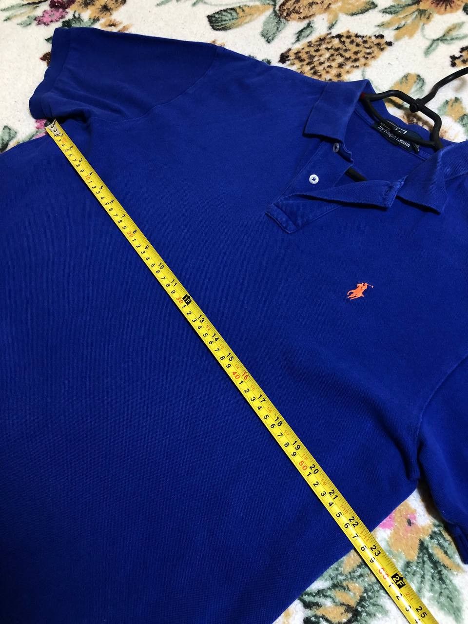 Polo Ralph Lauren Polo Ralph Lauren Custom Fit Collared Polo Shirt Blue Size US L / EU 52-54 / 3 - 9 Thumbnail