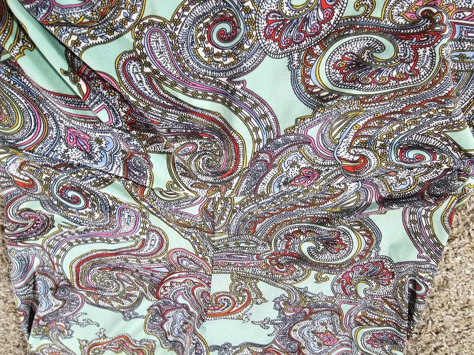 White Mark white mark paisley palazzo pants M Size 32" / US 10 / IT 46 - 2 Thumbnail