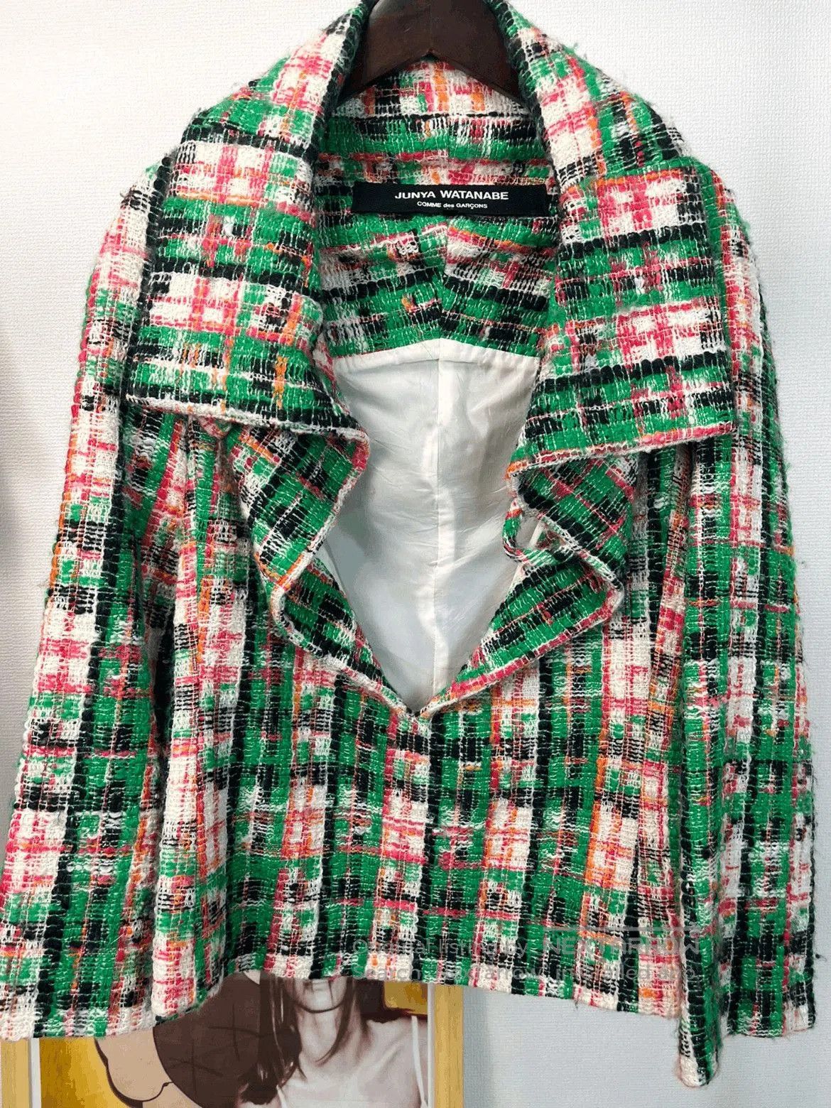 Junya Watanabe 01SS Mixd Woven Jacket.