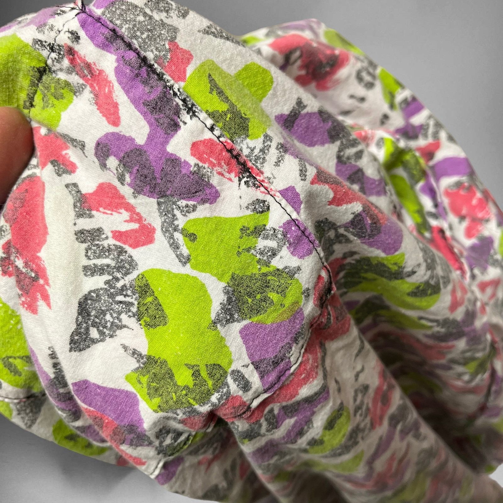 Homemade Vintage 90's MC Hammer Pants Adjustable Waist Parachute O-08 Size 30" / US 8 / IT 44 - 7 Thumbnail