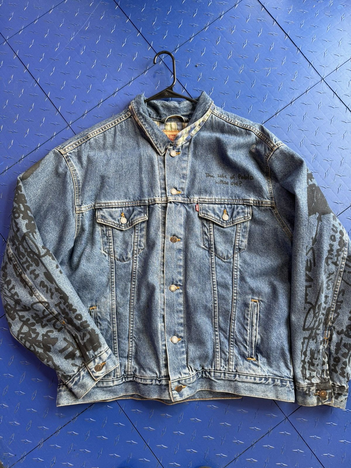 Life Of Pablo Denim Jacket | Grailed