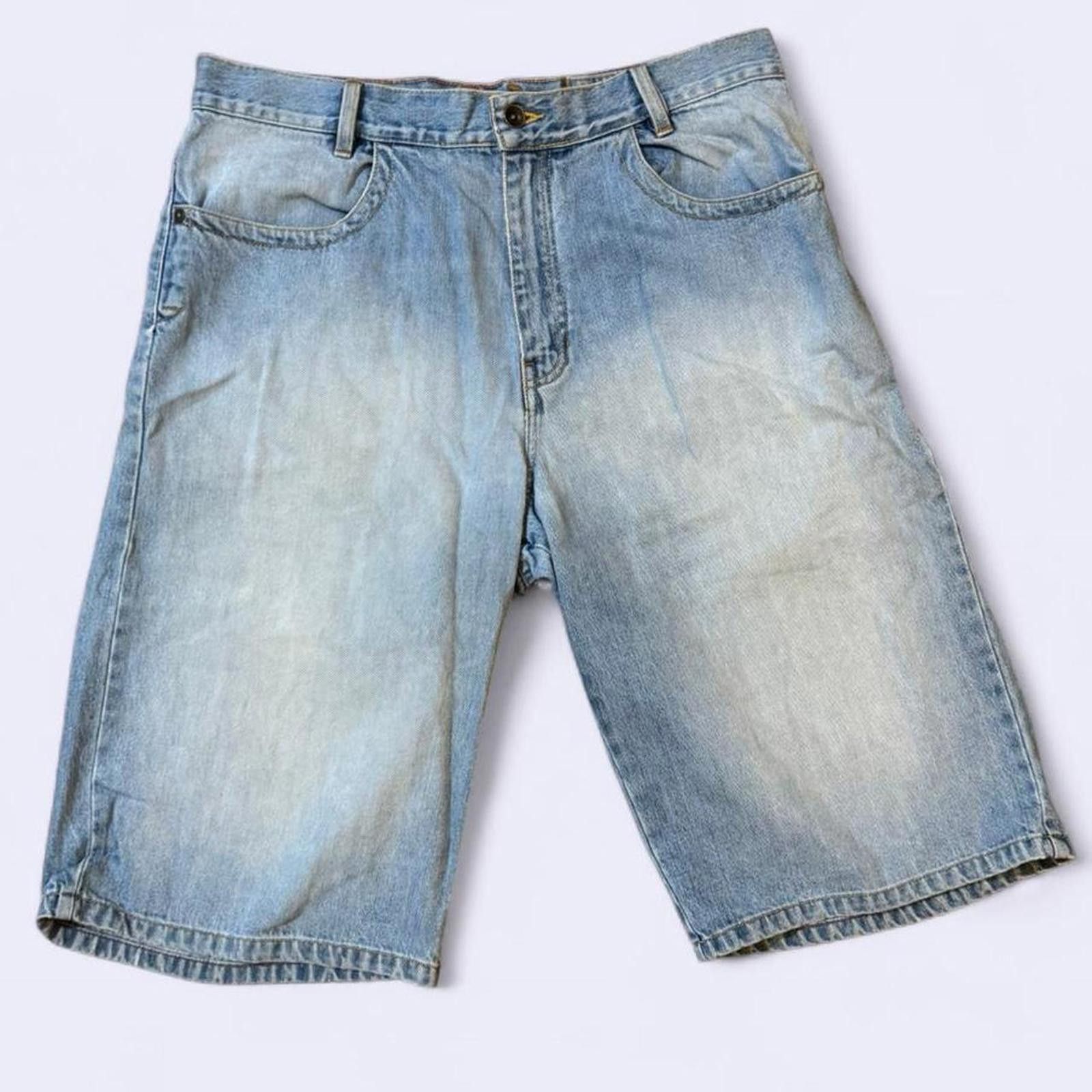 Sean John Sean John baggy Jorts Y2K blue denim shorts size 34 Size US 36 / EU 52 - 1 Thumbnail