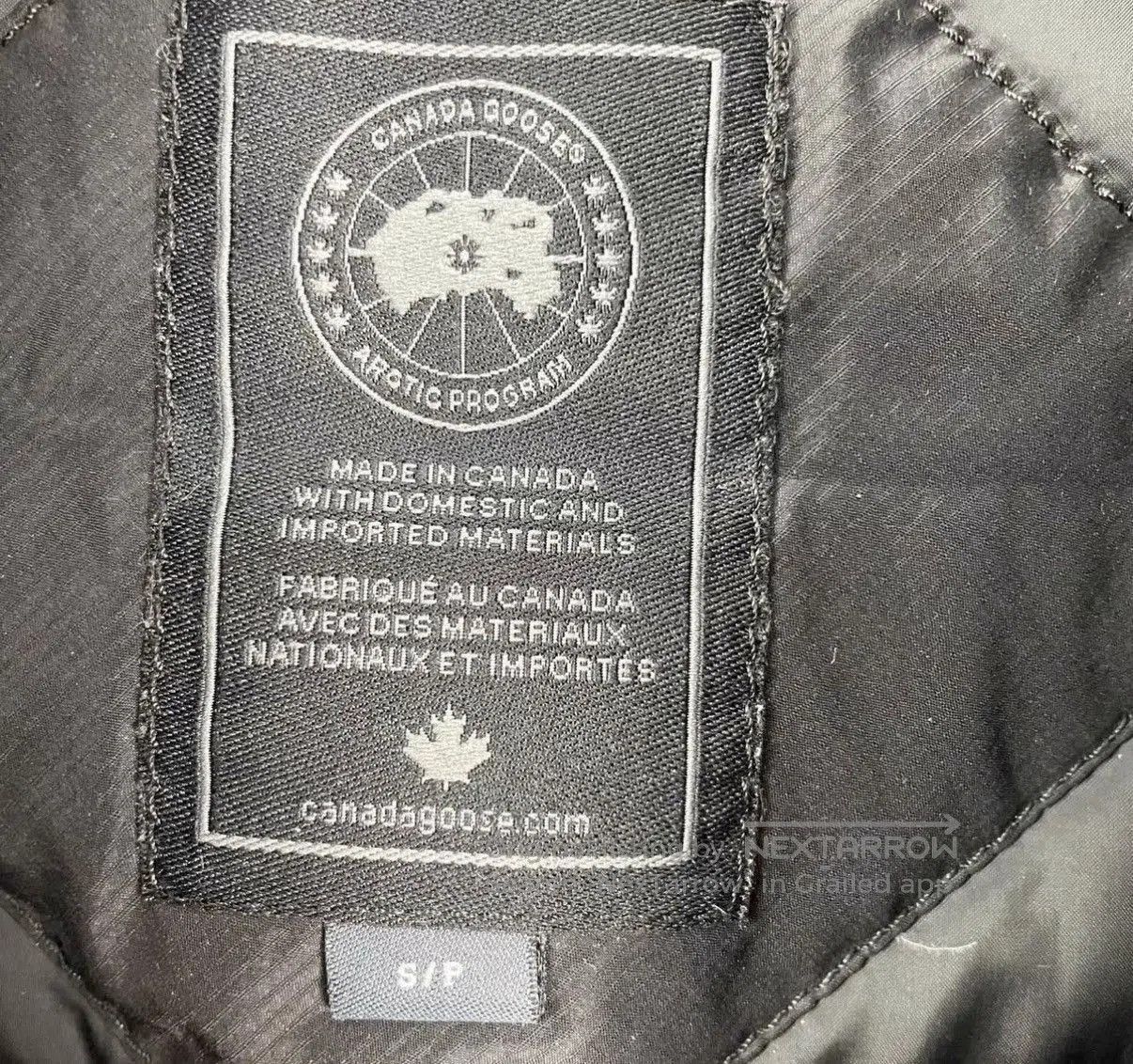 Canada Goose Black Puffer Jacket with Hood, Size S. Size US S / EU 44-46 / 1 - 7 Thumbnail