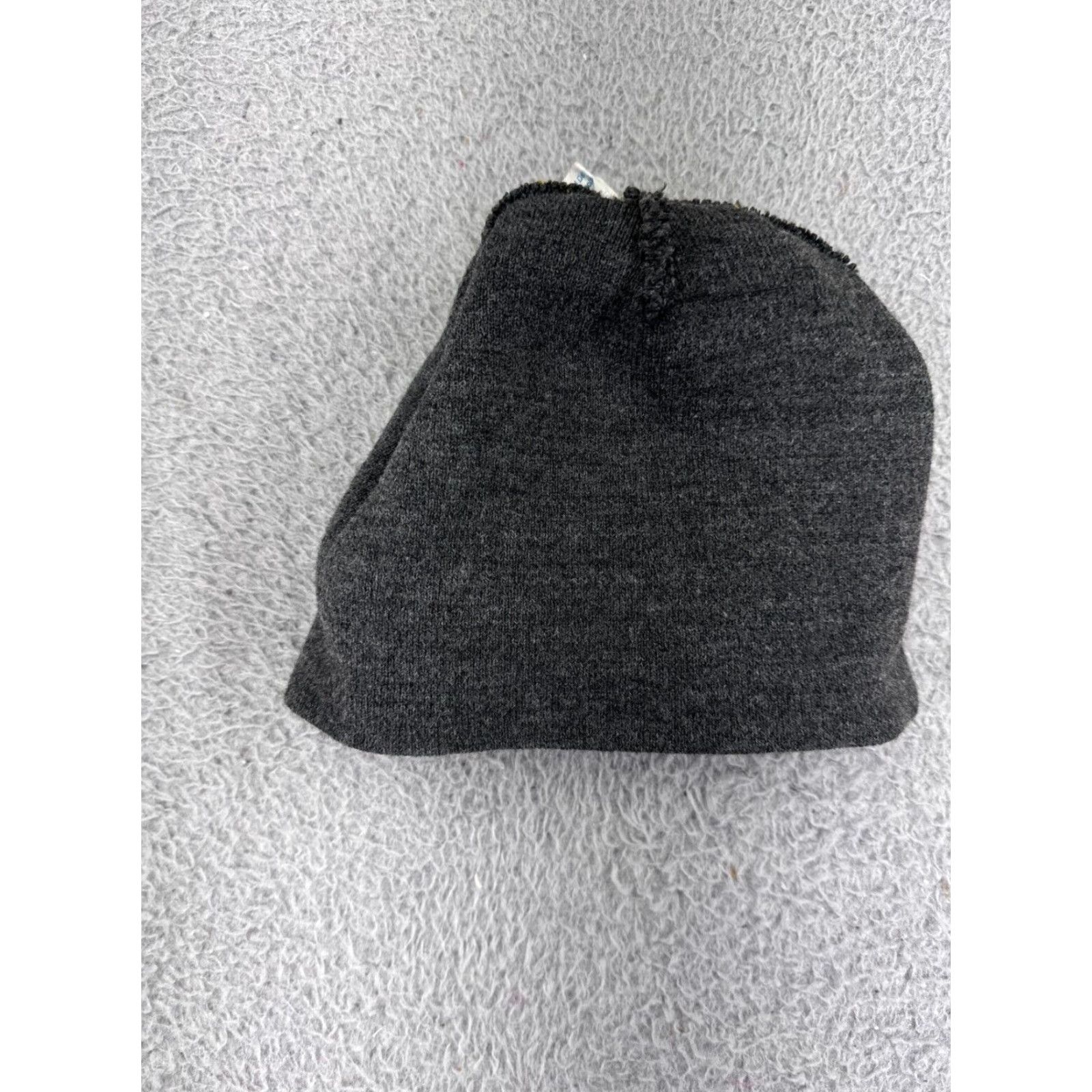 Iro Airo Beanie Toque Adult One Size Gray Knit Acrylic Hat Men Brand Logo Ski Beanie 90s (if applicable) Size ONE SIZE - 4 Thumbnail