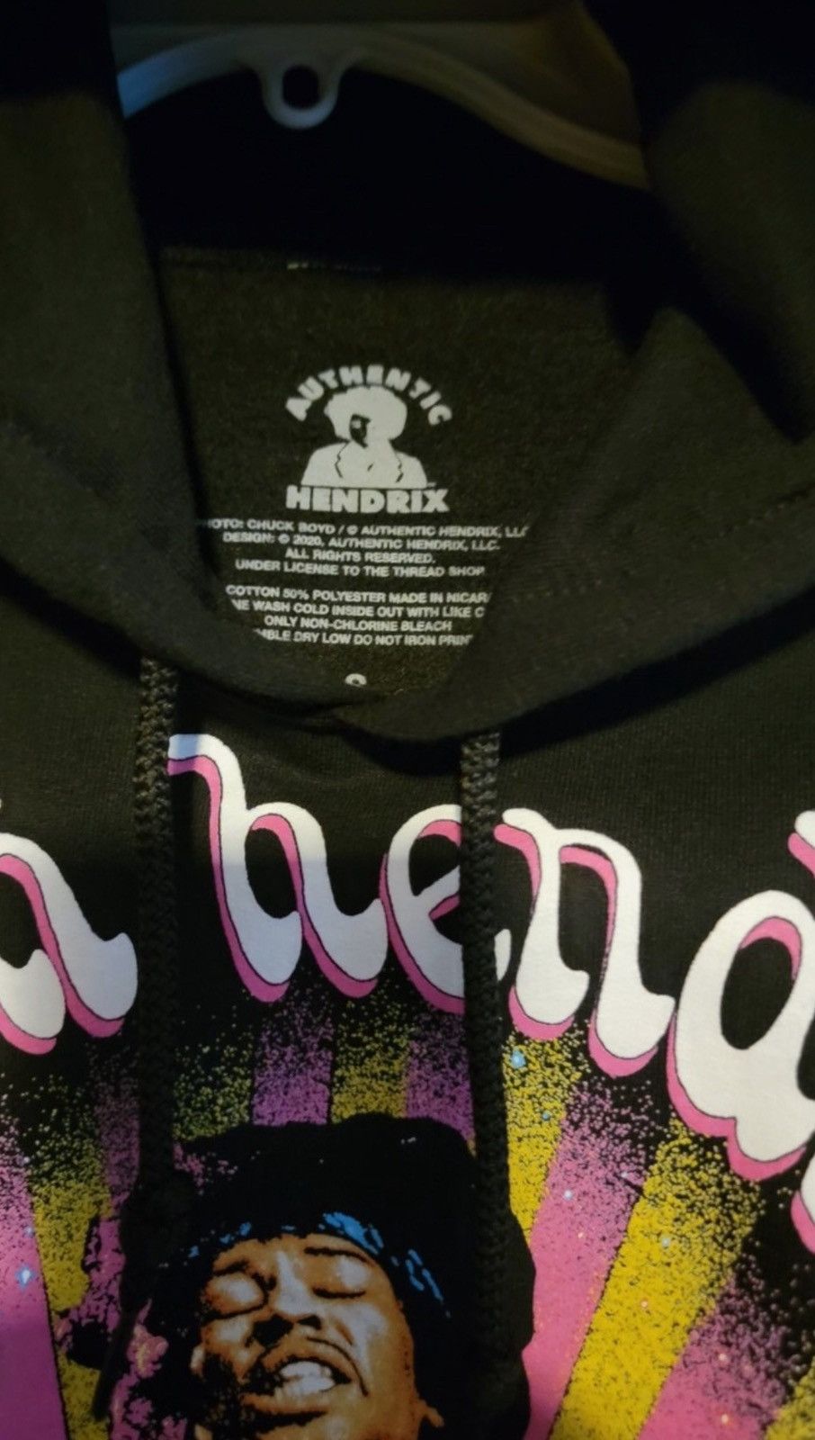 Jimi Hendrix NEW Jimi Hendrix “Bold As Love” Hoodie! L/S Hood Sweatshirt Size US S / EU 44-46 / 1 - 4 Thumbnail