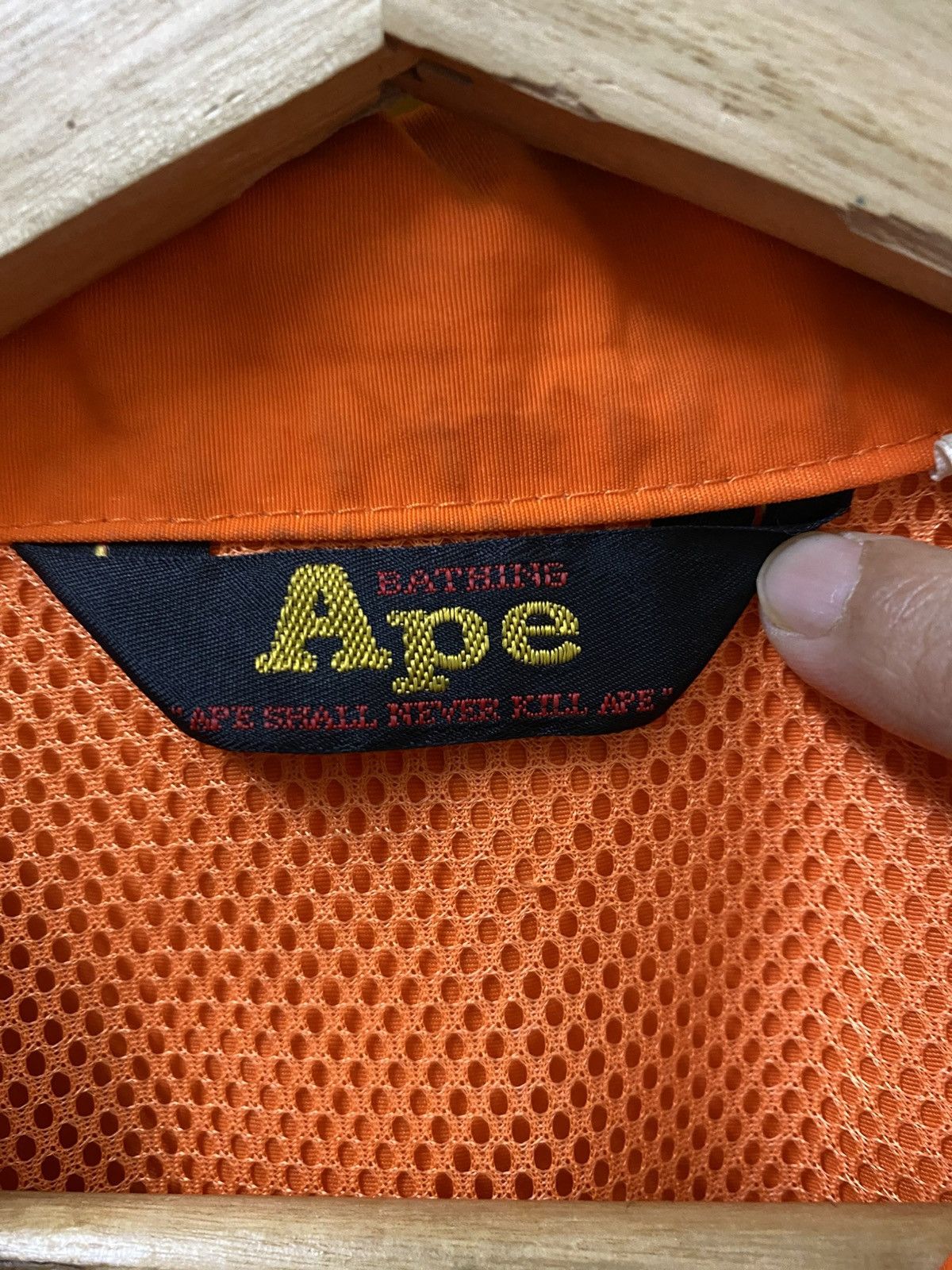 Bape Vintage a bathing ape Jaket Windbraker Zipper Size US S / EU 44-46 / 1 - 15 Thumbnail