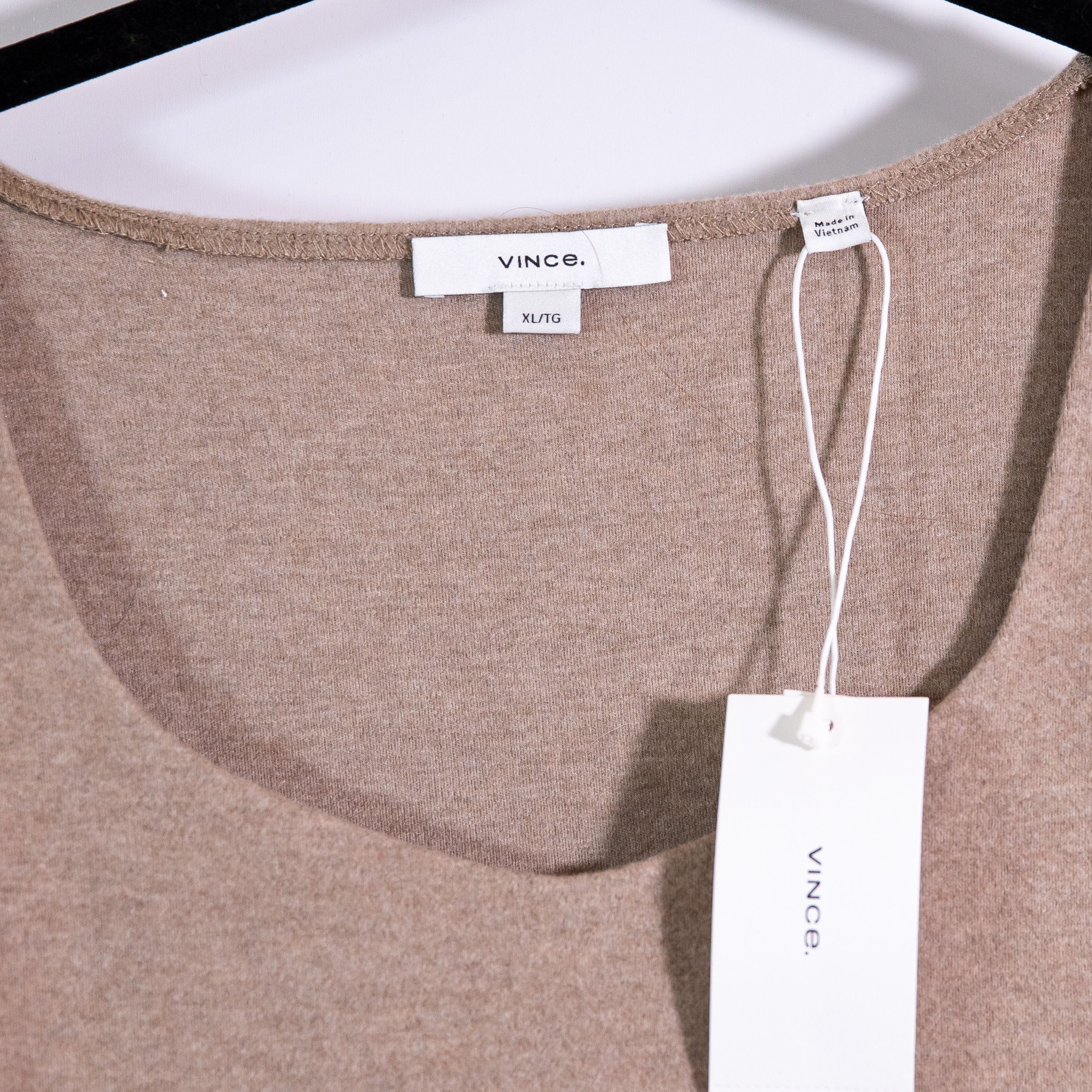 Vince NEW Vince Women's Cozy Scoop Neck Size XL / US 12-14 / IT 48-50 - 2 Thumbnail