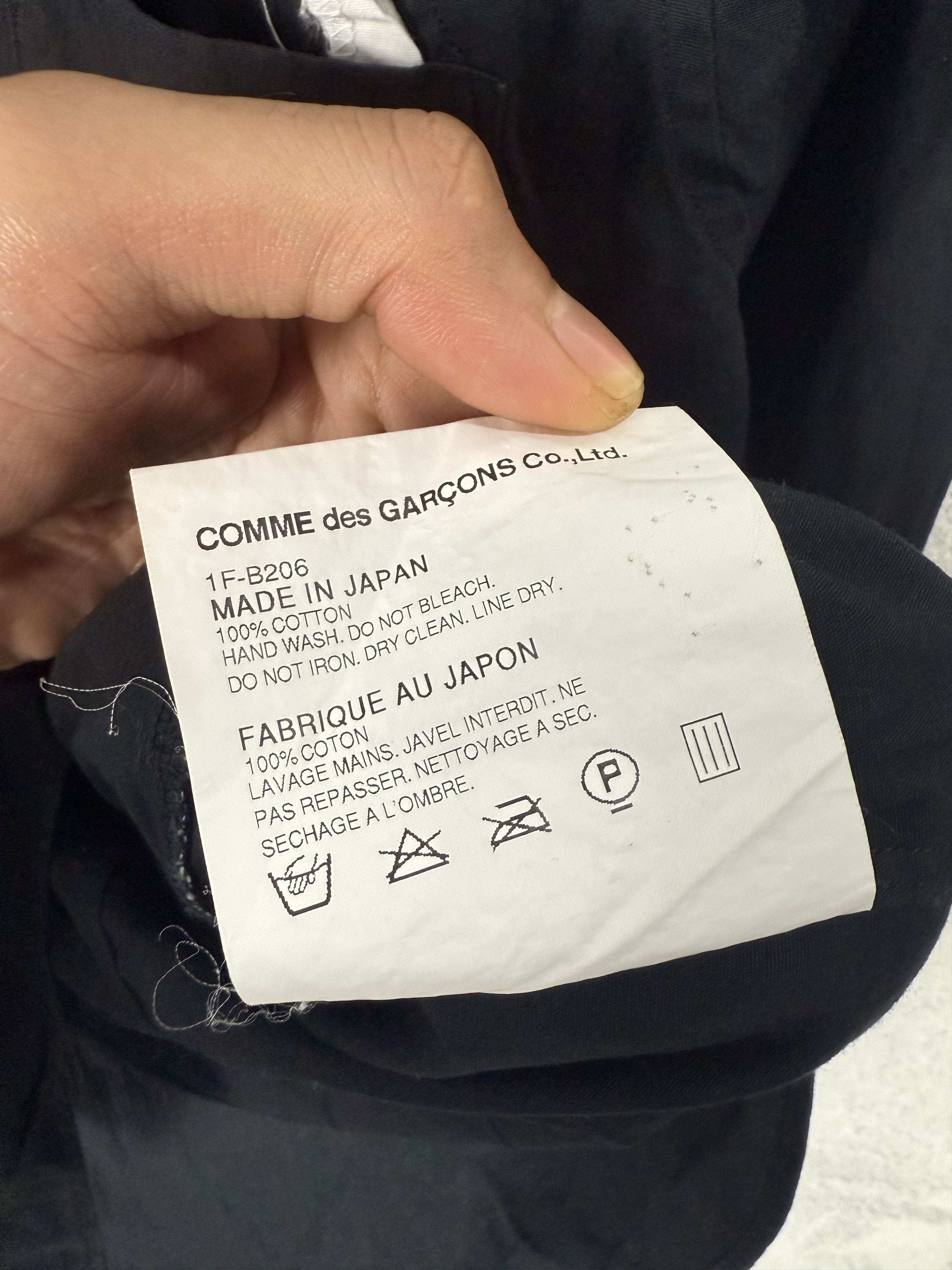 Comme des Garcons Comme Des Garcons BLACK CDG Shirt Size US S / EU 44-46 / 1 - 9 Thumbnail